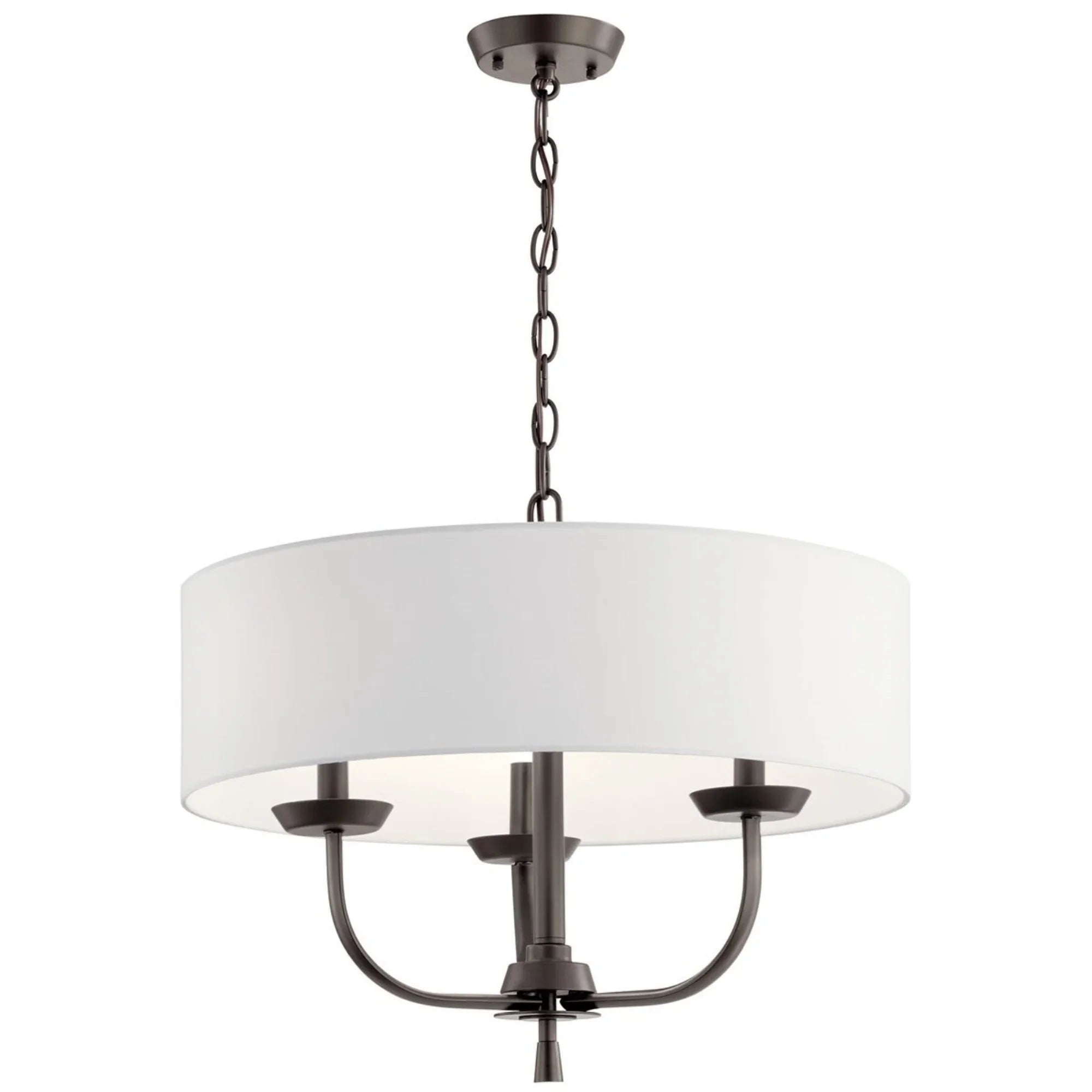 Kennewick 20" 3-Light Chandelier, Olde Bronze Finish - Bees Lighting