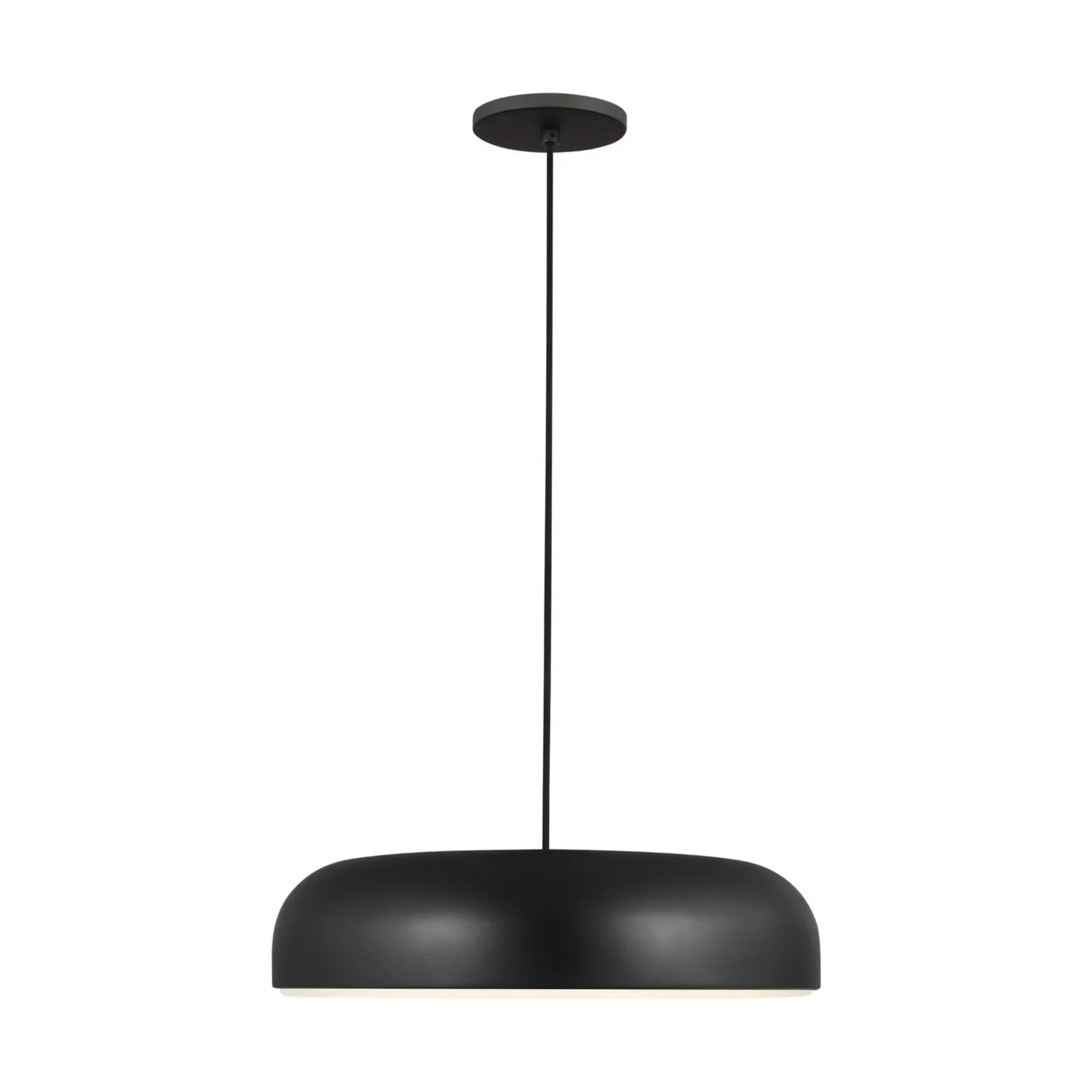 Kosa 18" LED Pendant, Nightshade Black Finish - Bees Lighting