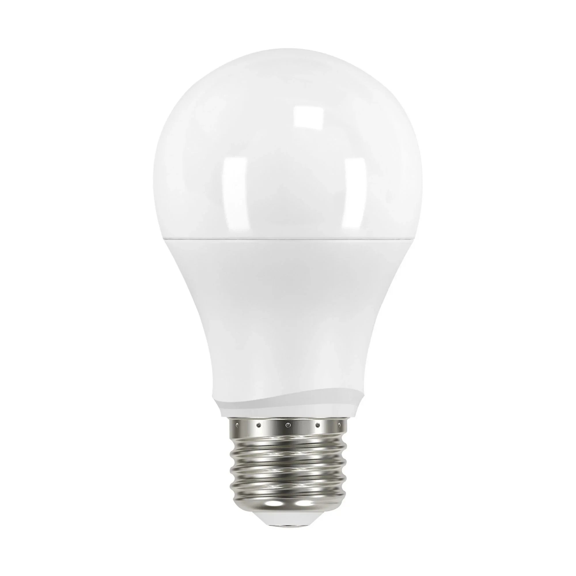 Dusk to Dawn A19 LED Bulb, 9W, 800lm, 5000K, E26 Medium Base, Frosted Finish, With Photocell - Bees Lighting