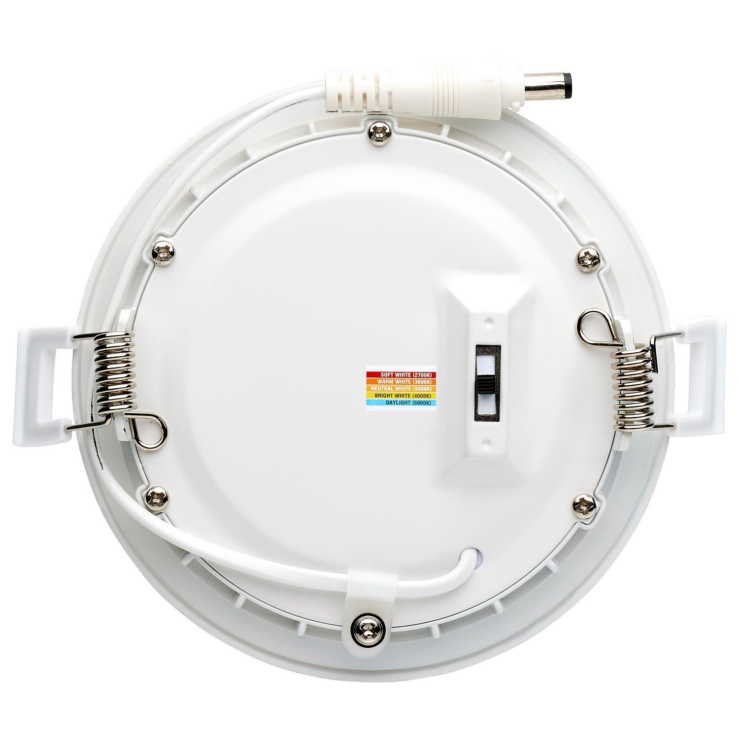 Edge-Lit 4" Round Canless LED Recessed Light, 10W, 650 Lm, 5-CCT - Bees Lighting