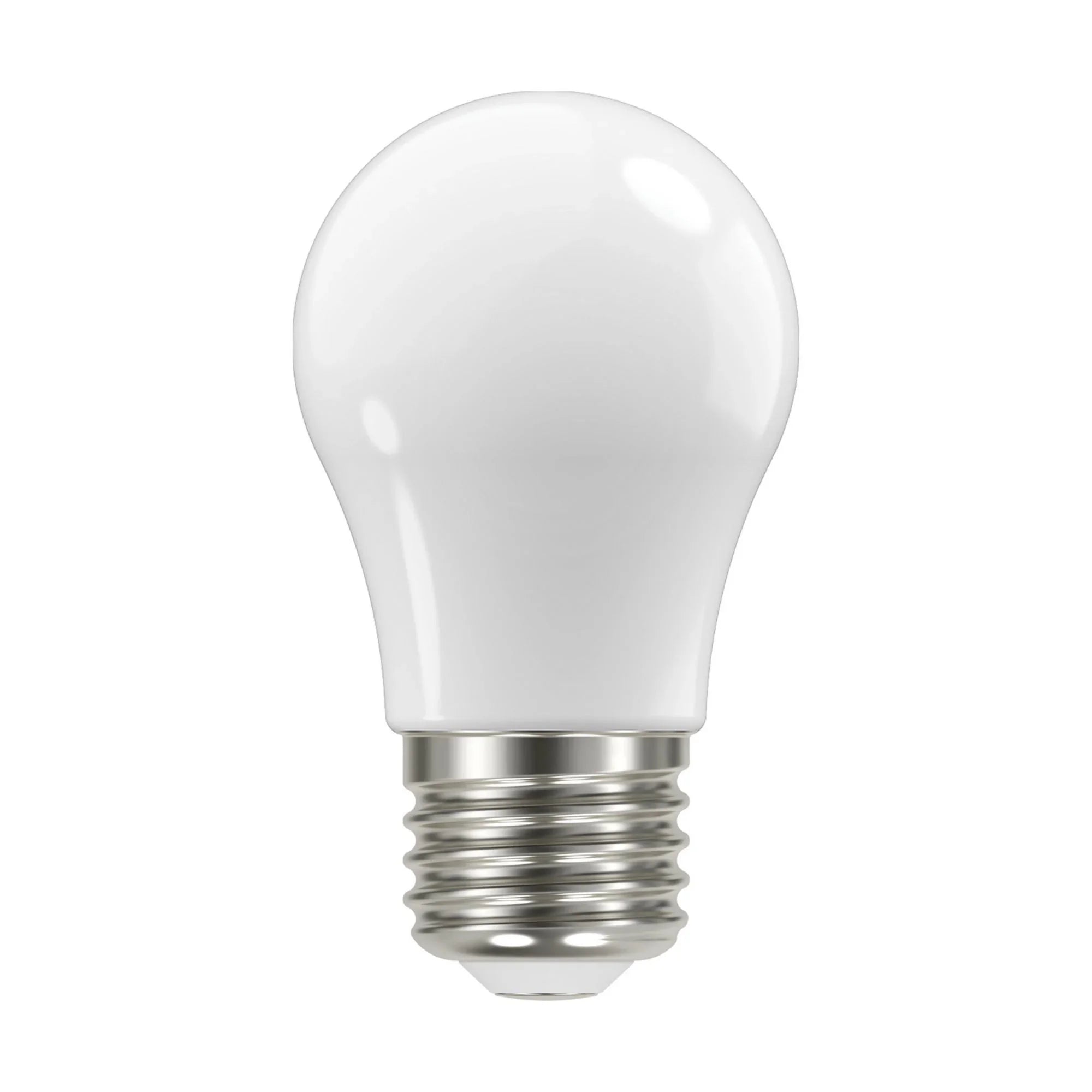 A15 LED Standard Bulb, 8 Watts, 800 Lumens, 3000K, 90+ CRI, E26 Medium Base, Frosted Finish - Bees Lighting