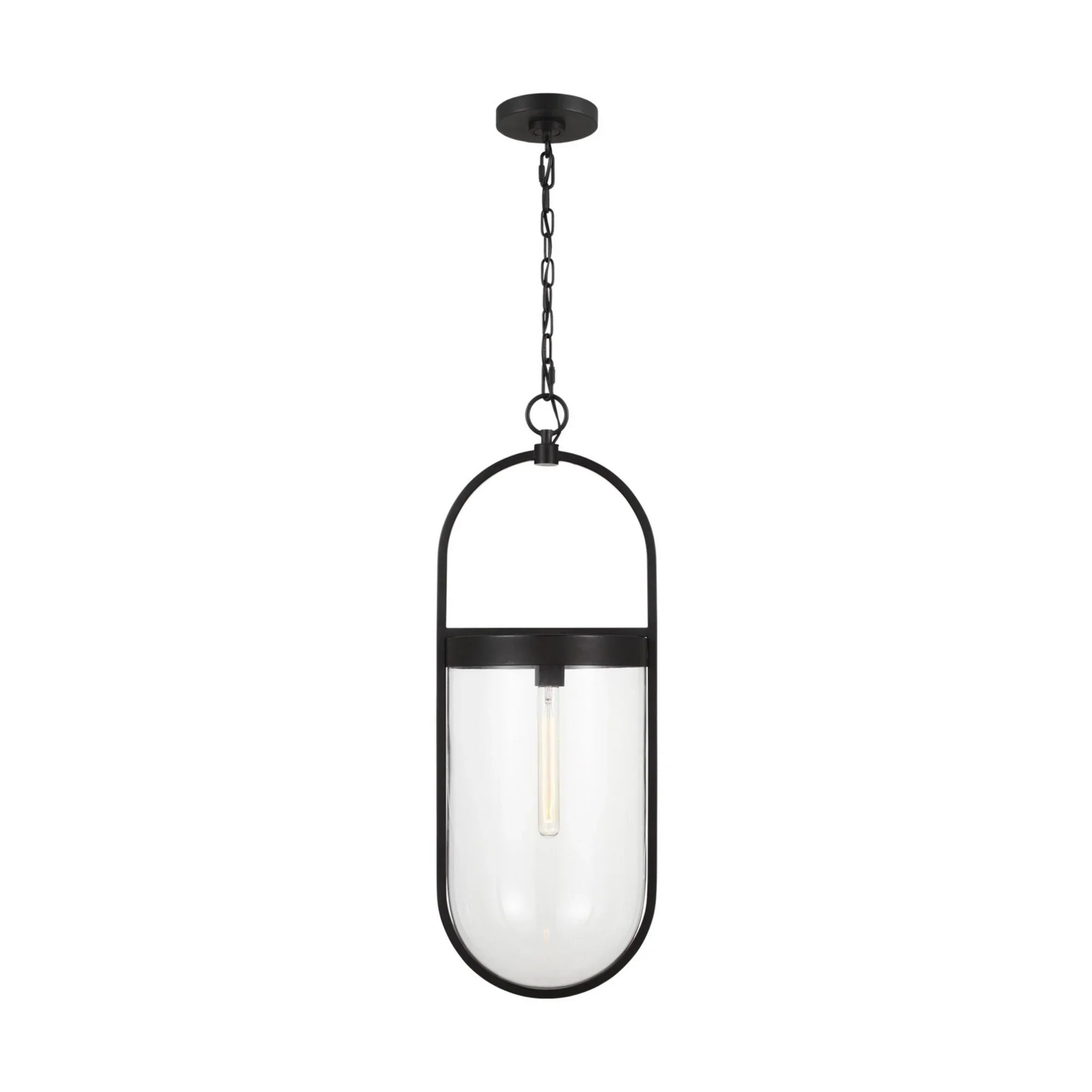 Blaine 12" Large Pendant, Aged Iron Finish - Bees Lighting