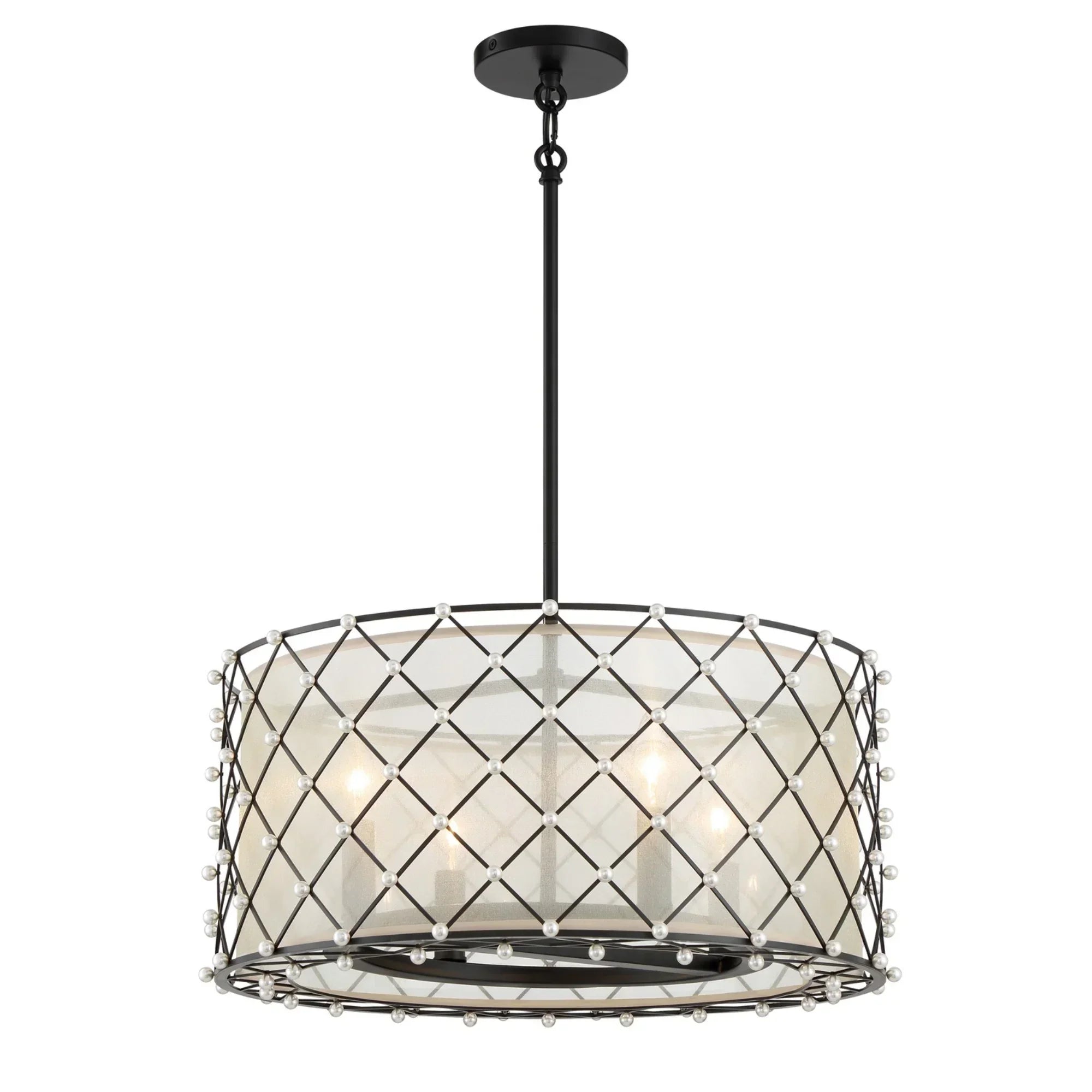 Sheer Elegance Pendant Light - Bees Lighting