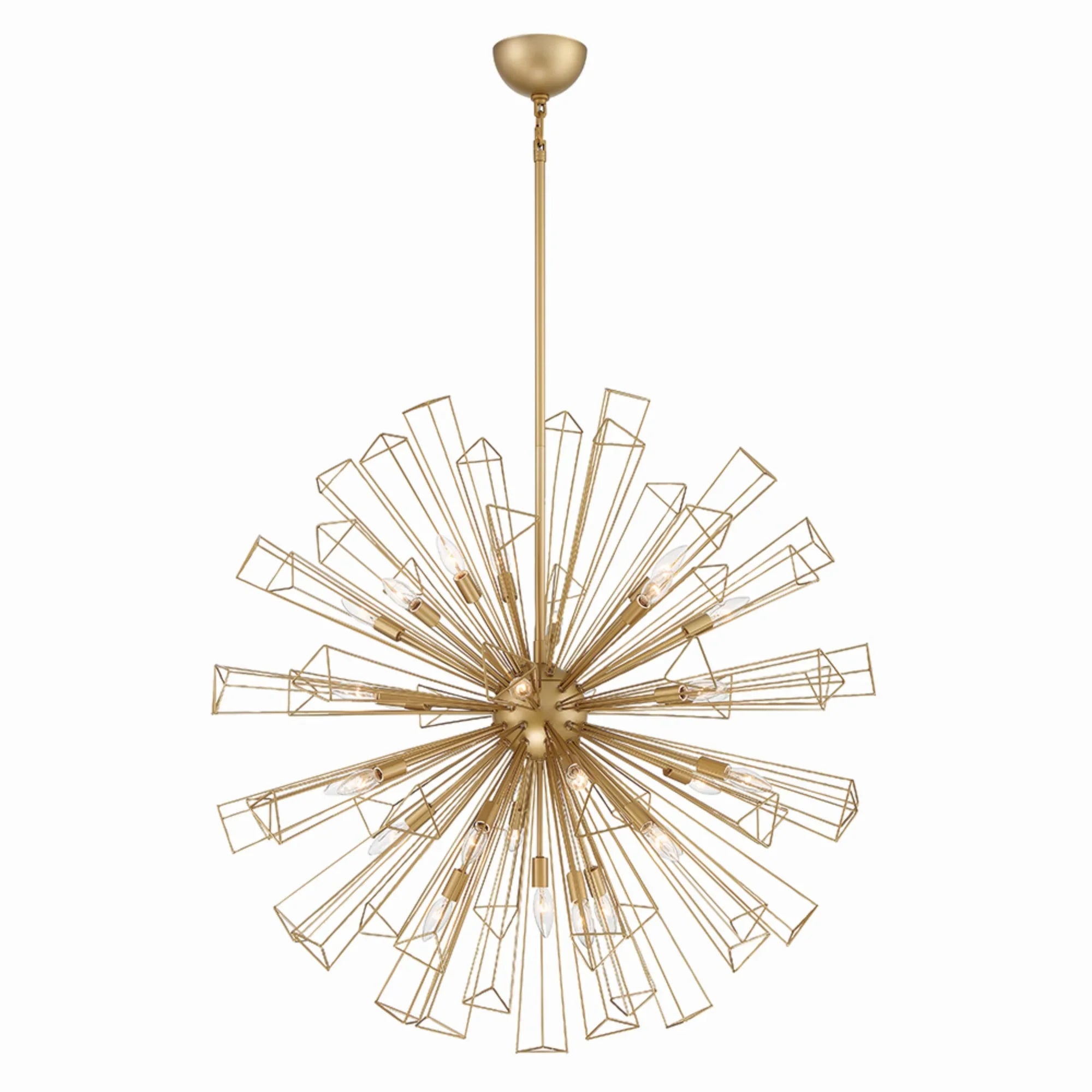 Dendelio 29-Light 40" Chandelier, Gold Finish - Bees Lighting