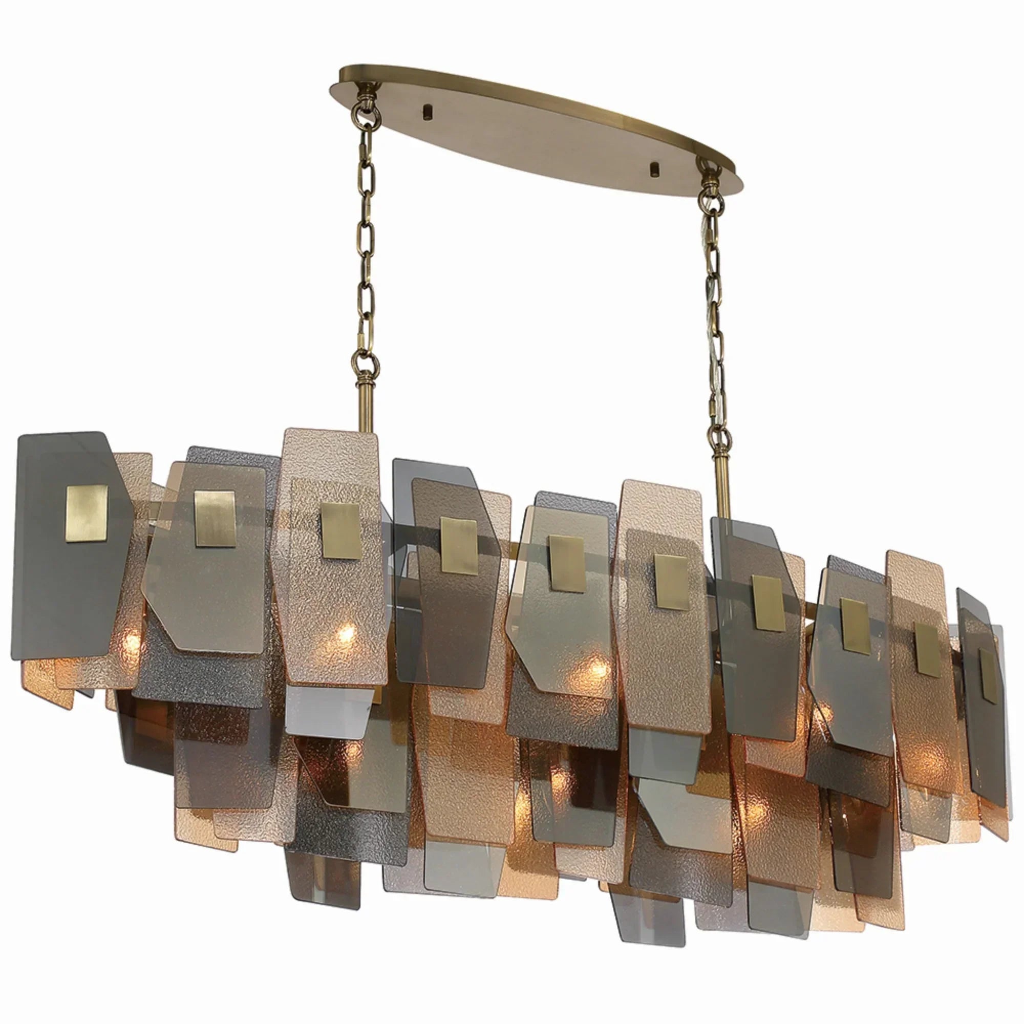 Cocolina Chandelier Brass Finish - Bees Lighting