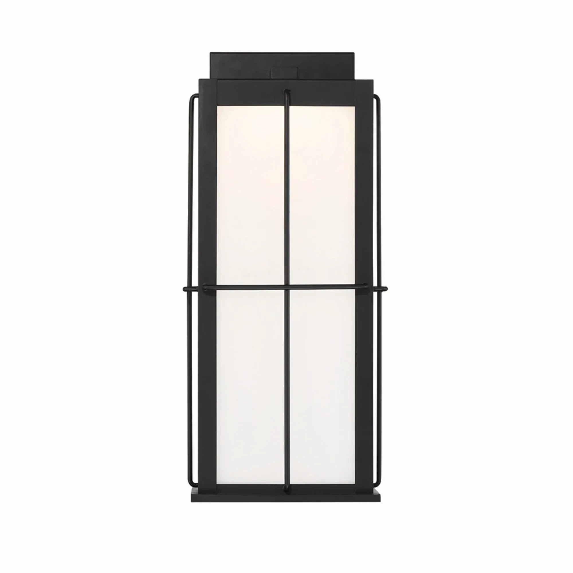Bensa LED Outdoor Wall Light Black - Bees Lighting