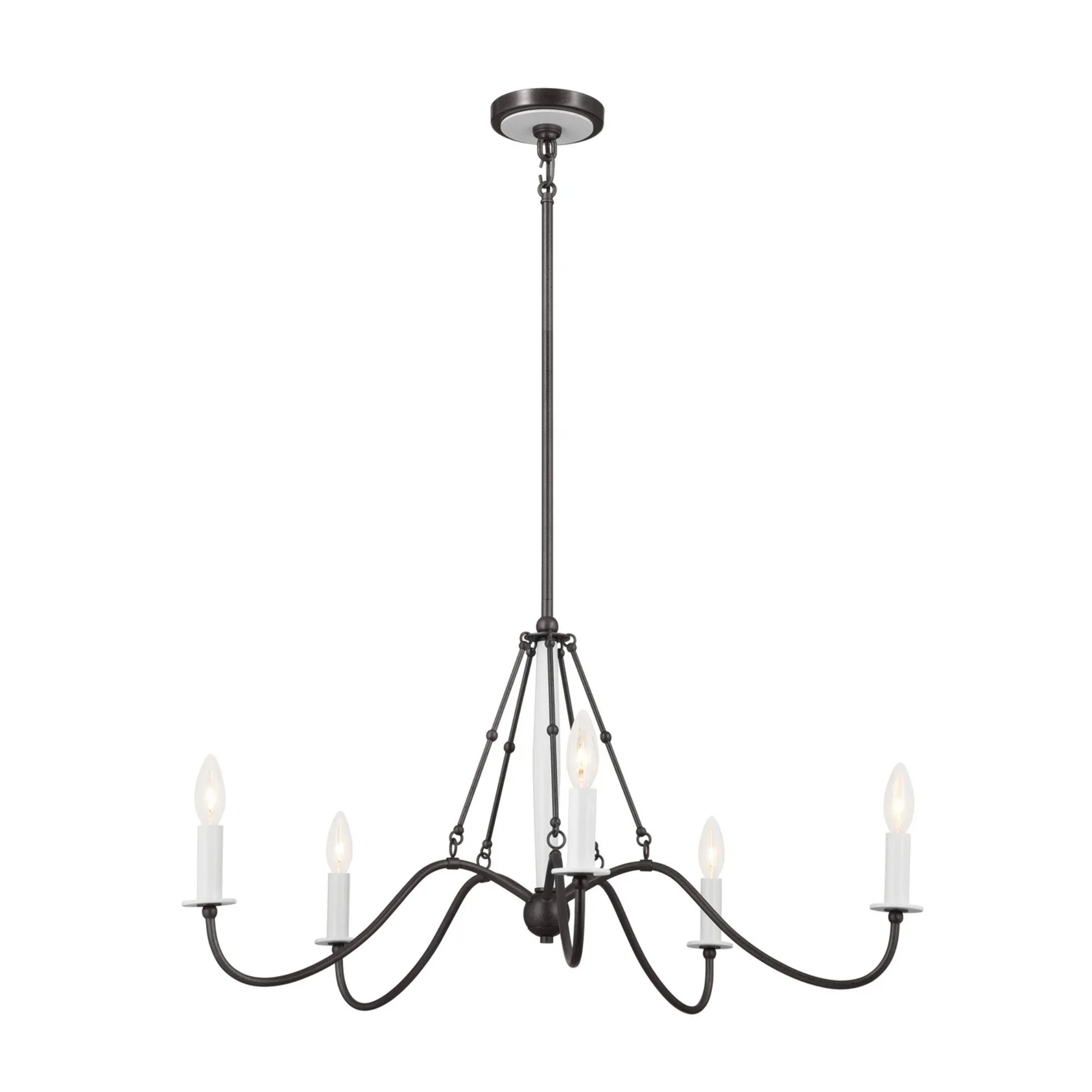 Freesia 1-Tier Chandelier - Bees Lighting