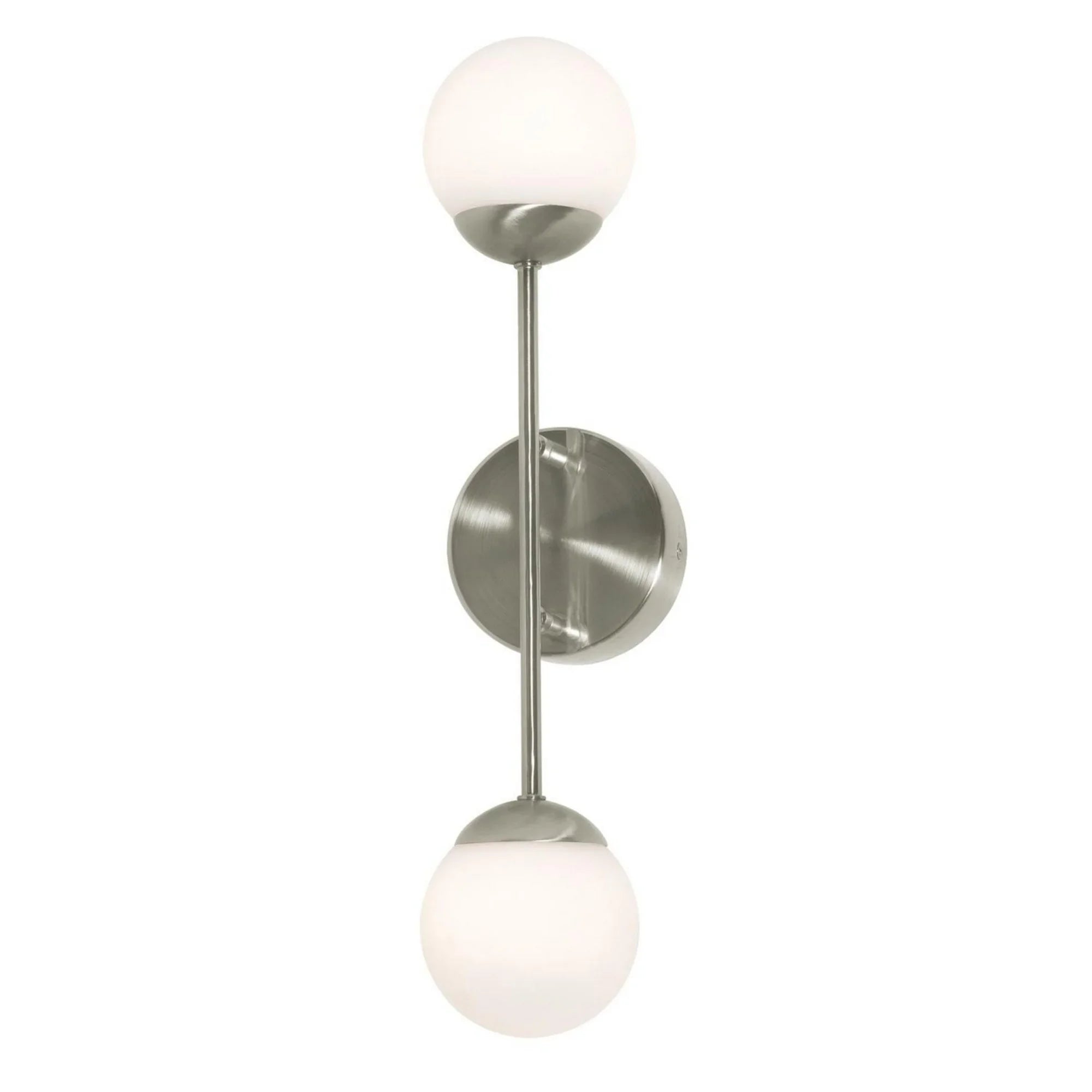 Pearl 17" LED Wall Sconce, Satin Nickel Finish - Bees Lighting