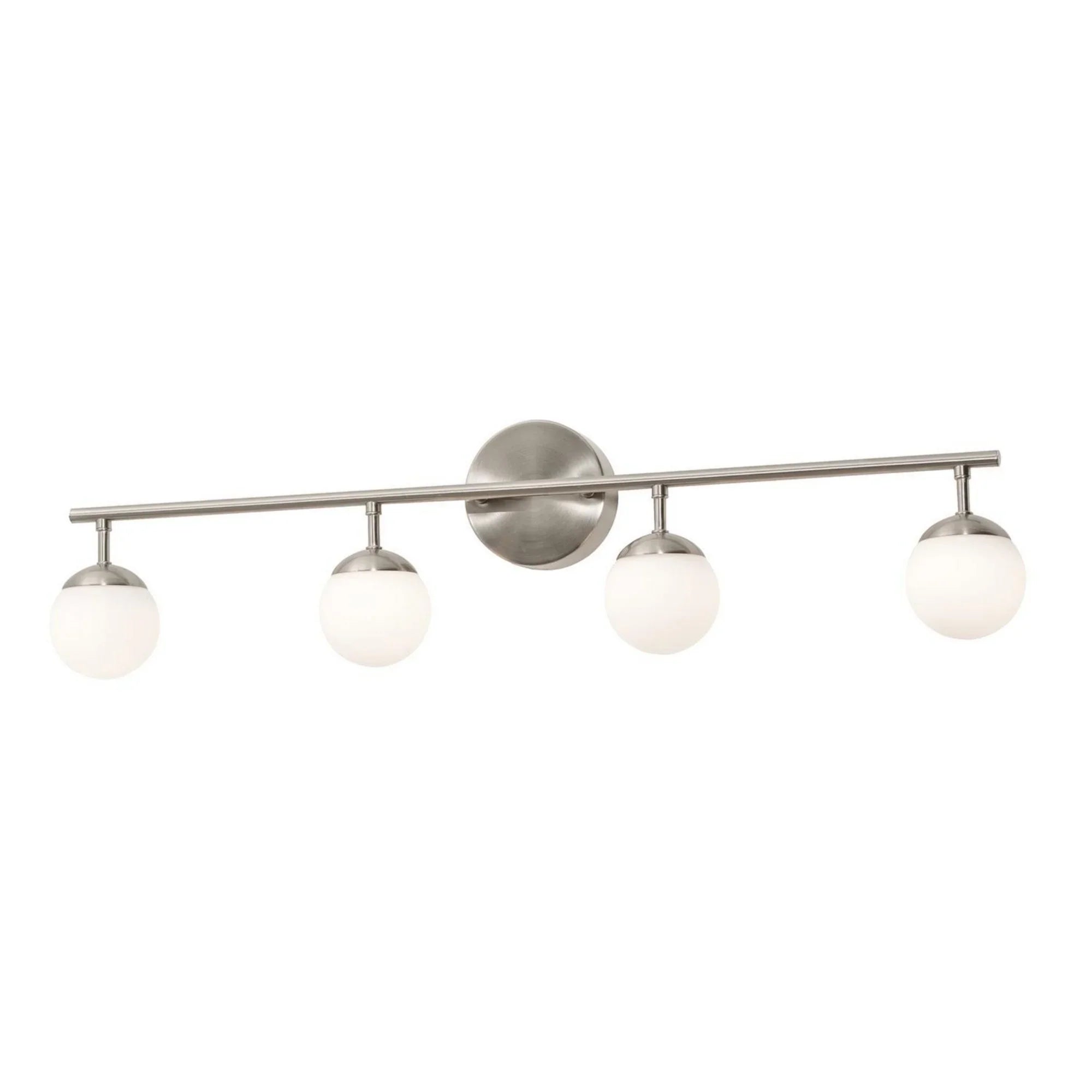 Pearl 32" LED Vanity, Satin Nickel Finish - Bees Lighting