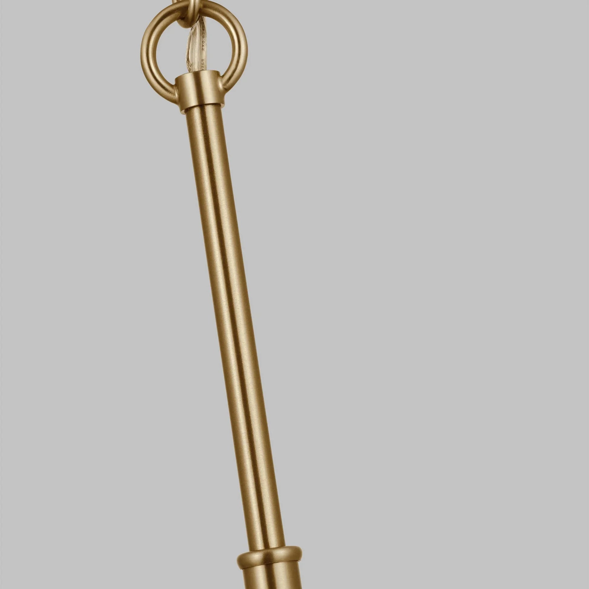 Zire 18" 3-Light Chandelier, Satin Brass Finish - Bees Lighting