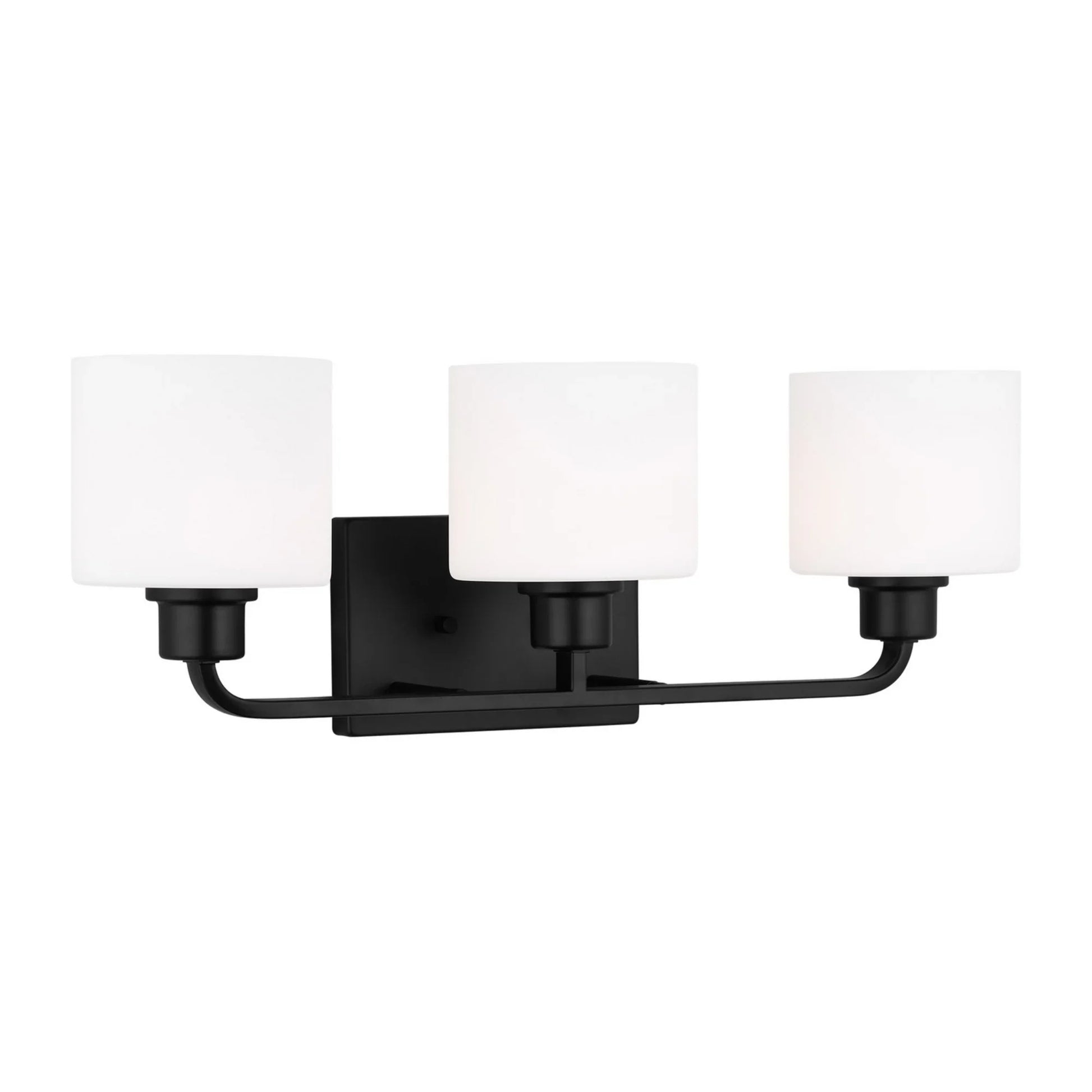 Canfield 23" 3-Light LED Bathroom Vanity, Midnight Black Finish - Bees Lighting