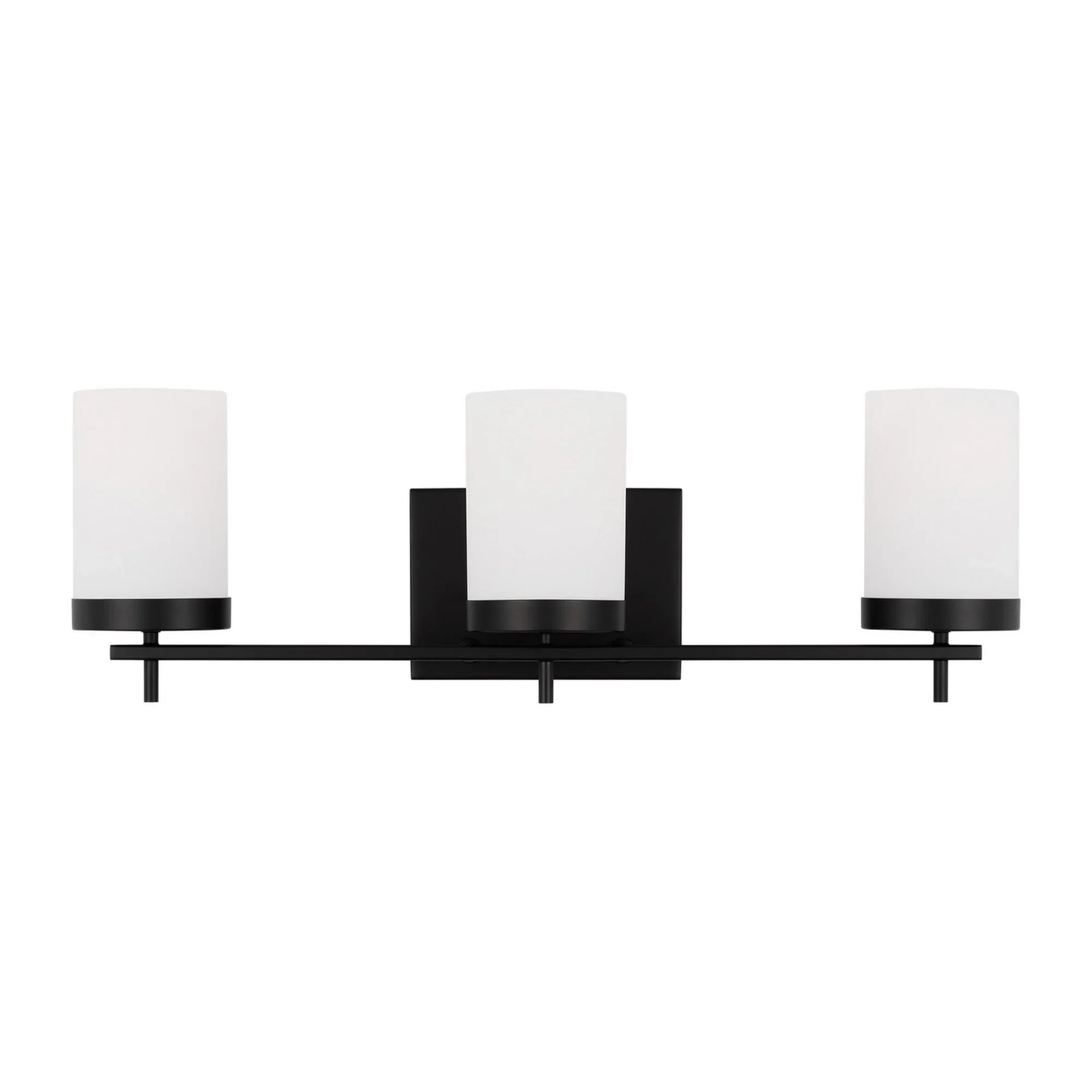 Zire 24" 3-Light LED Bathroom Vanity, Midnight Black Finish - Bees Lighting