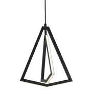 Gianna 13" LED Pendant, Black Finish - Bees Lighting