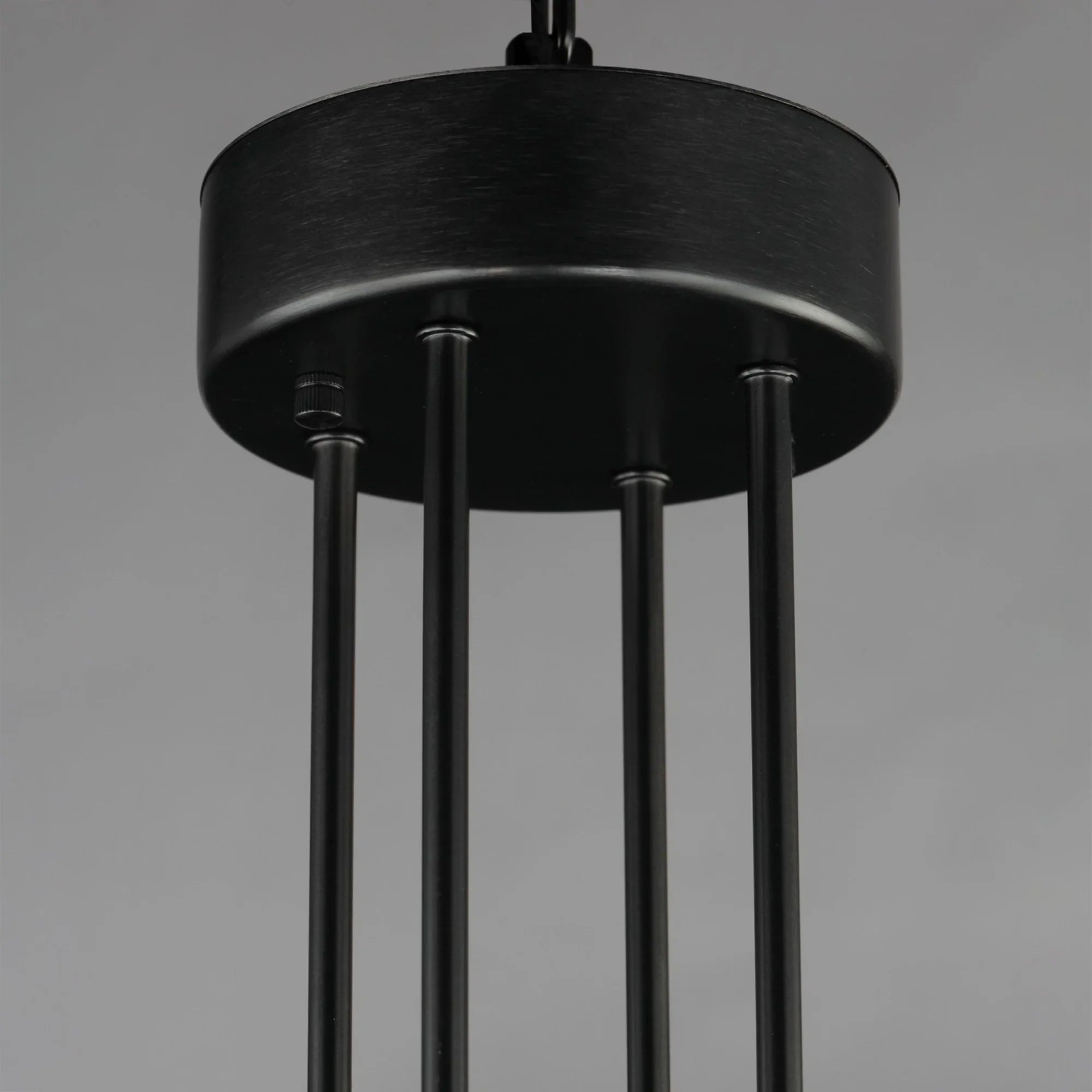 Ovation 27" LED Chandelier, Black Finish - Bees Lighting