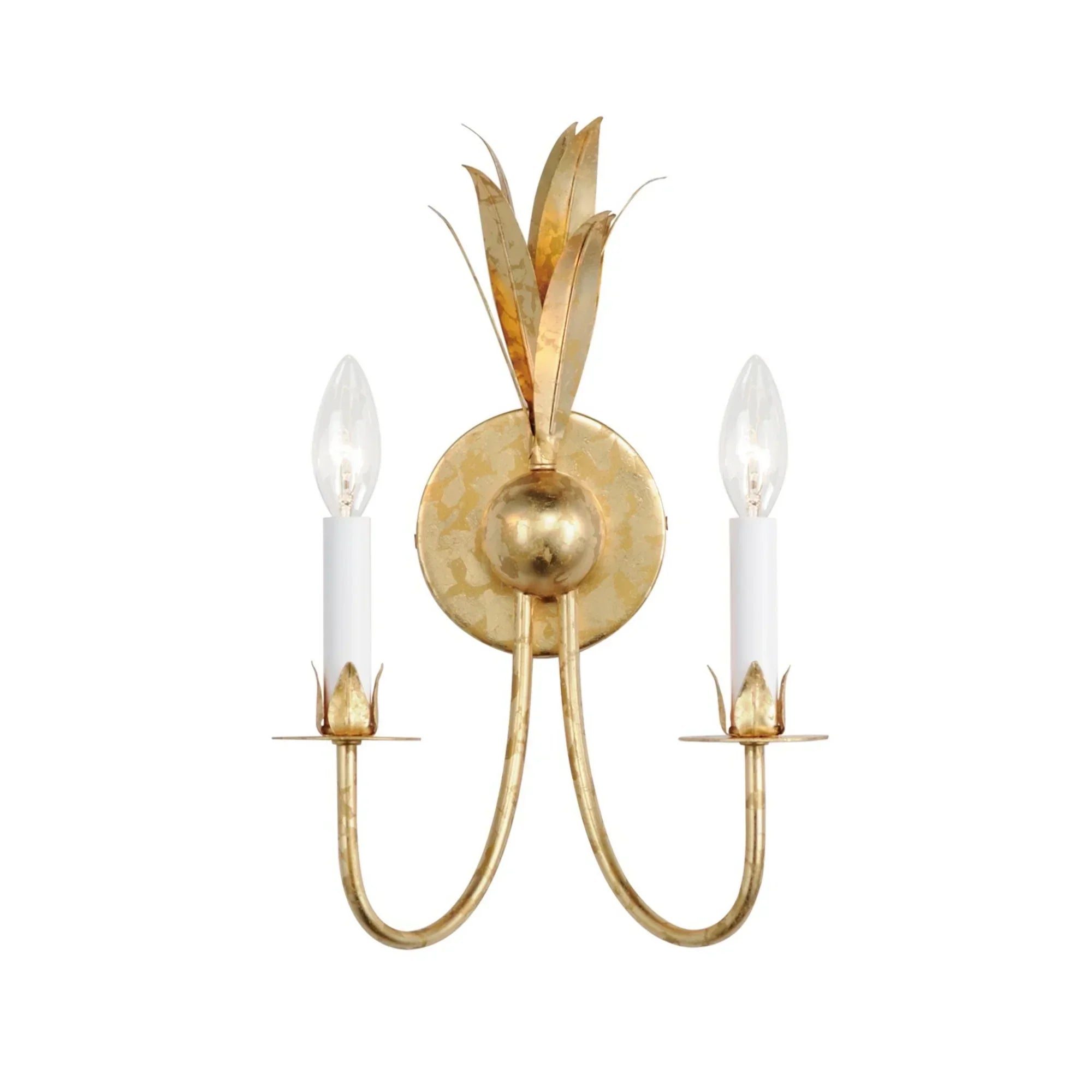 Paloma 2-Light Armed Sconce - Bees Lighting