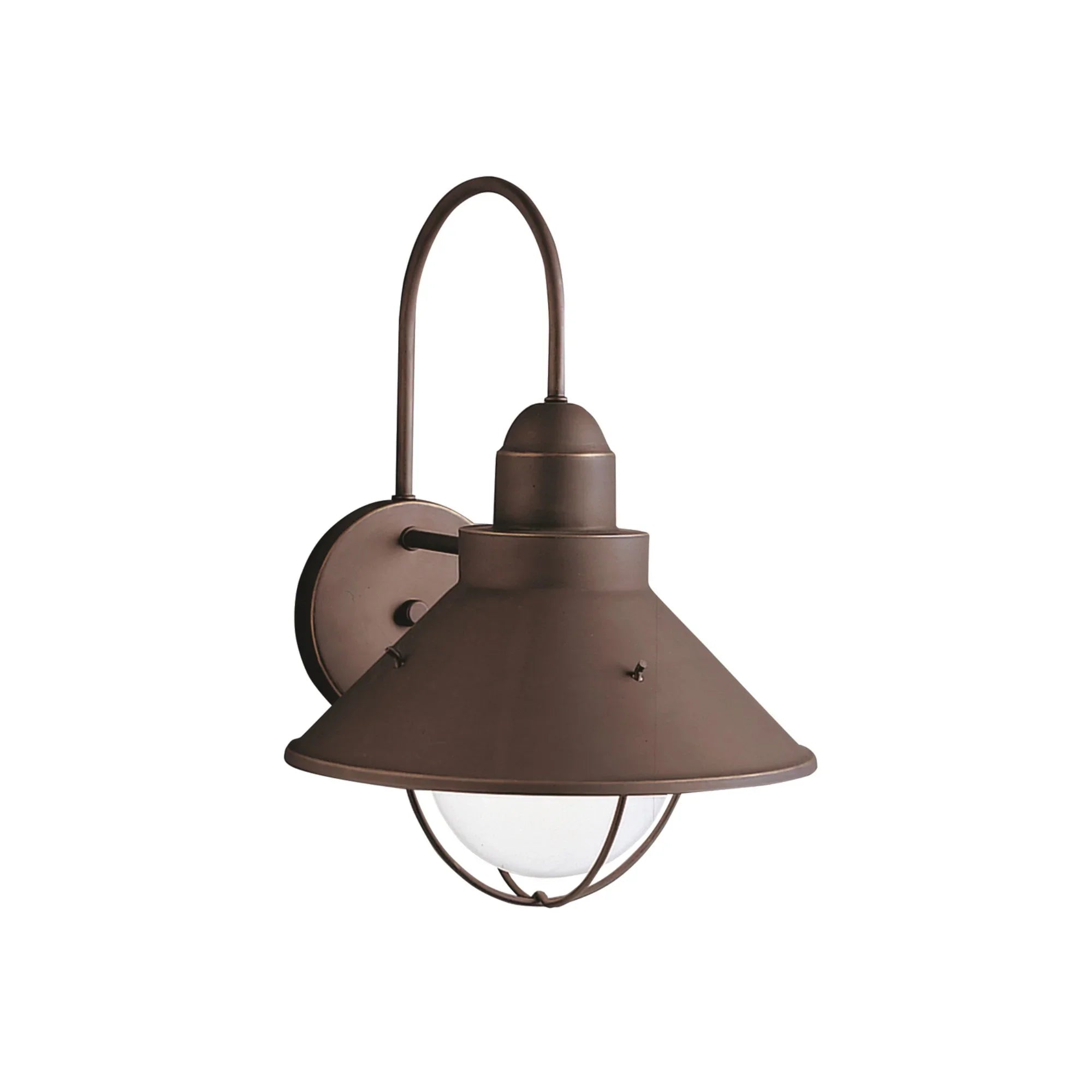 Seaside 14" Outdoor Wall Light, Olde Bronze Finish - Bees Lighting