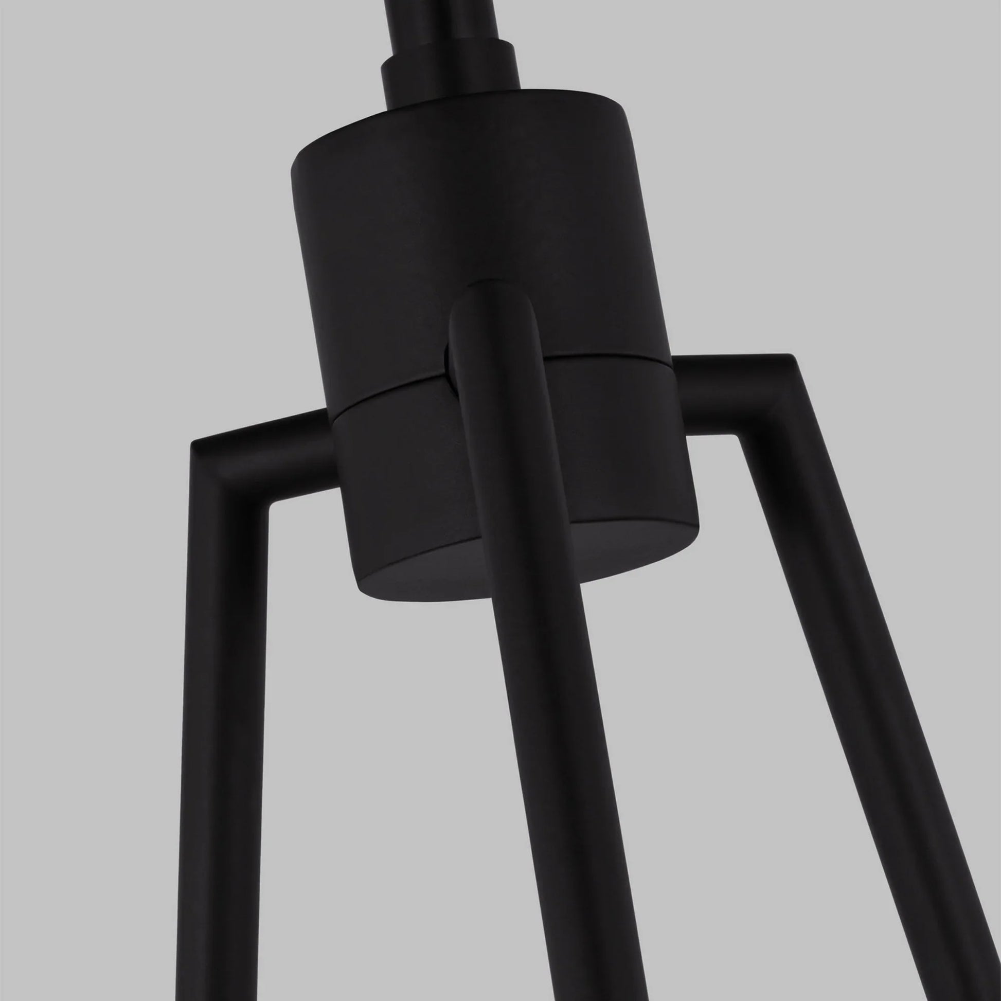 Clybourn 21" 3-Light Chandelier, Midnight Black Finish - Bees Lighting