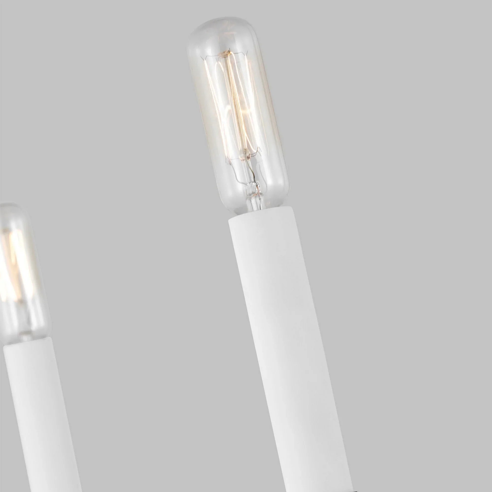 Greenwich 24" 5-Light LED Chandelier, Midnight Black Finish - Bees Lighting