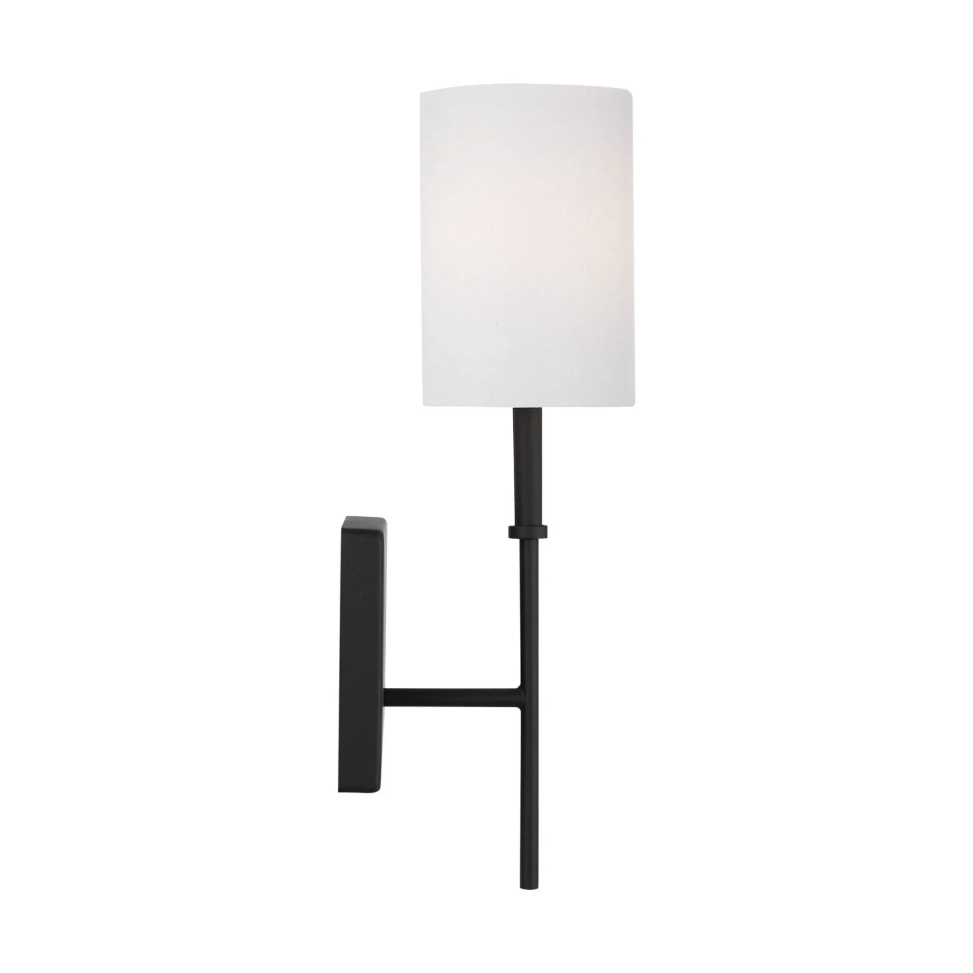 Foxdale 15" Wall Sconce, Midnight Black Finish - Bees Lighting