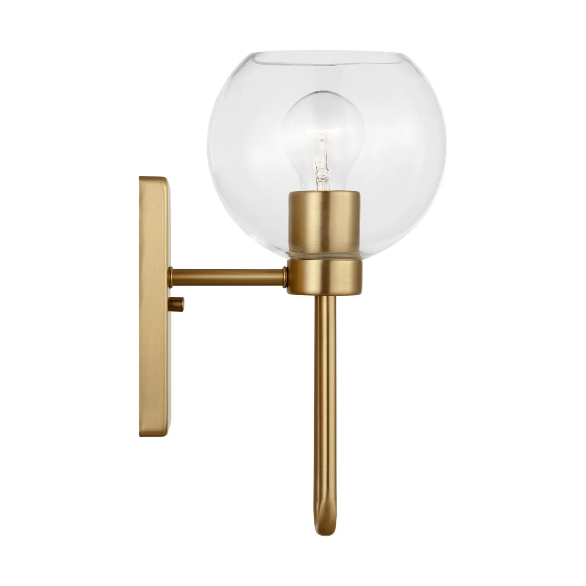 Codyn 14" Bath Wall Sconce, Satin Brass Finish - Bees Lighting
