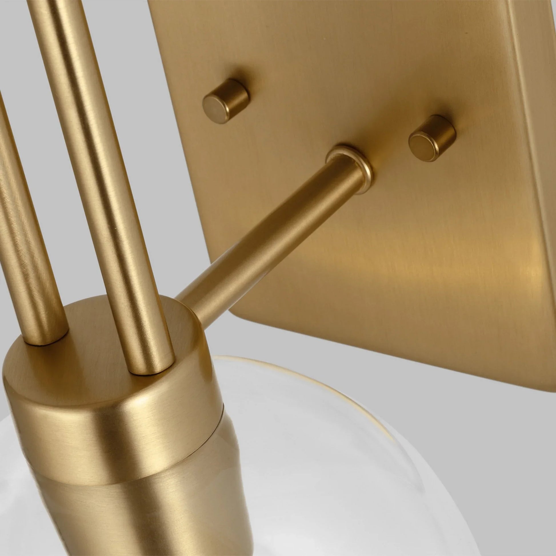 Codyn 14" Bath Wall Sconce, Satin Brass Finish - Bees Lighting