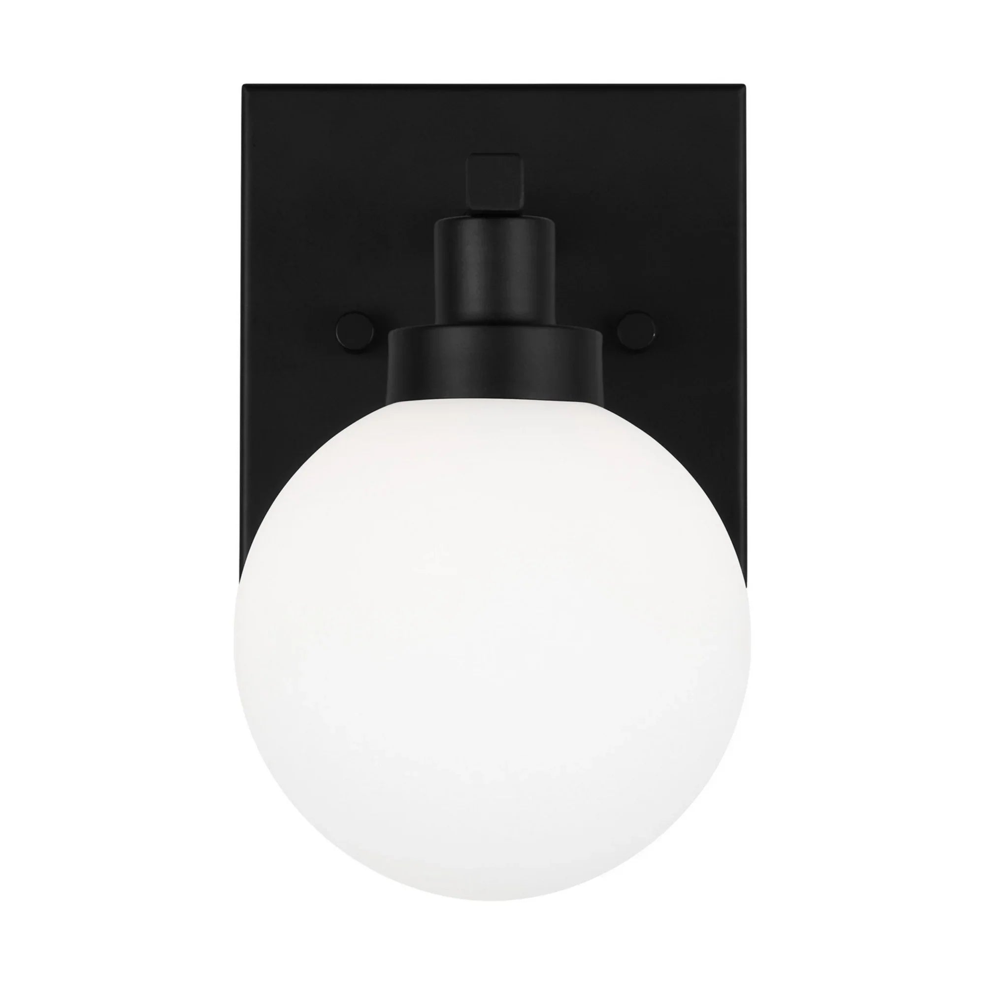 Clybourn 8" Bath Wall Sconce, Midnight Black Finish - Bees Lighting