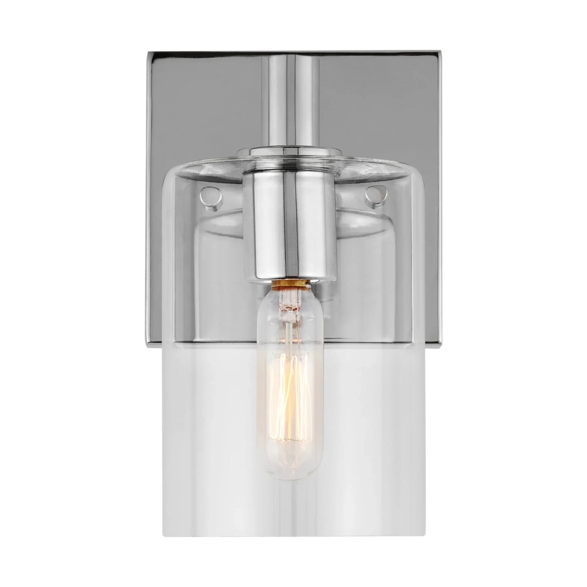 Fullton 8" Bath Sconce, Chrome Finish - Bees Lighting