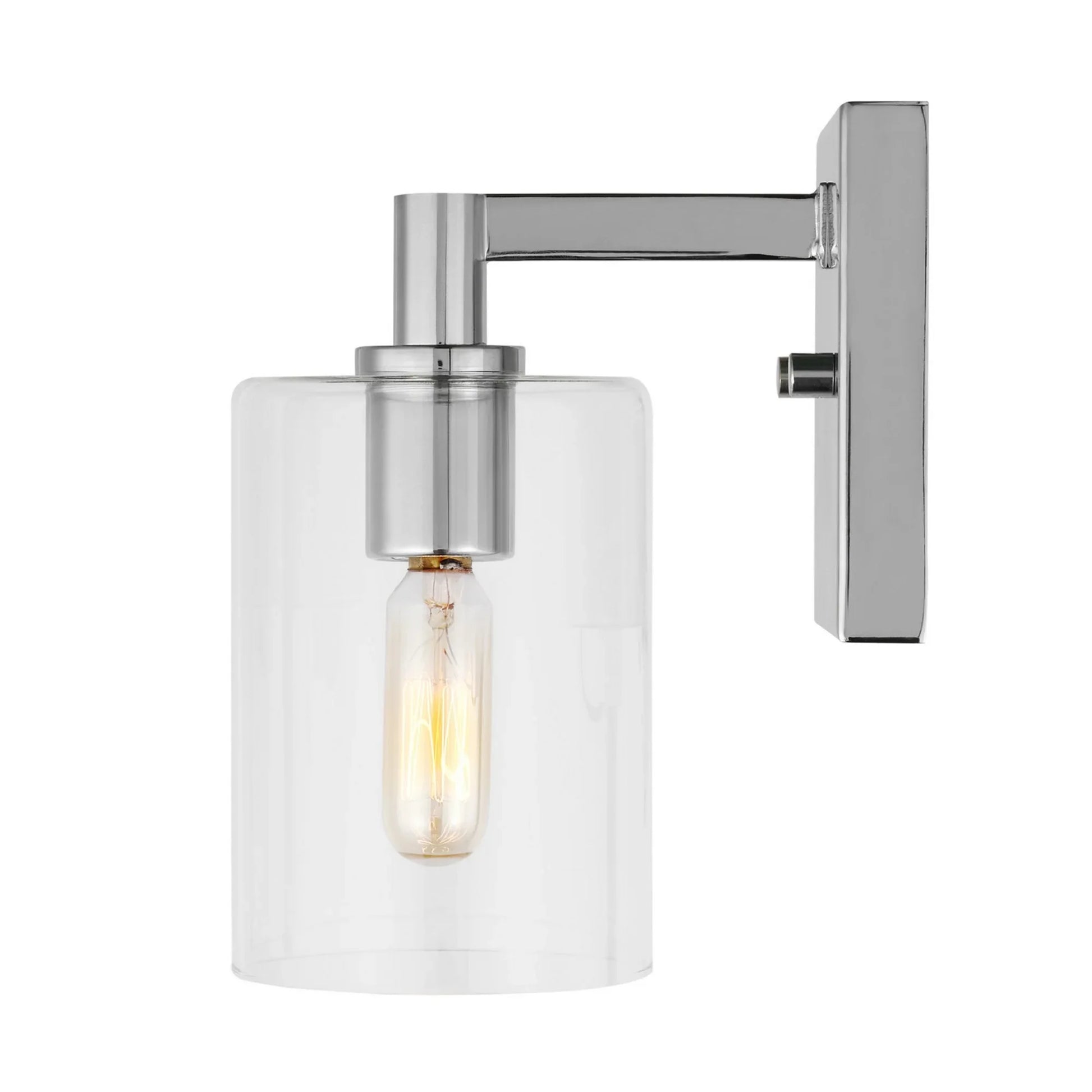 Fullton 8" Bath Sconce, Chrome Finish - Bees Lighting