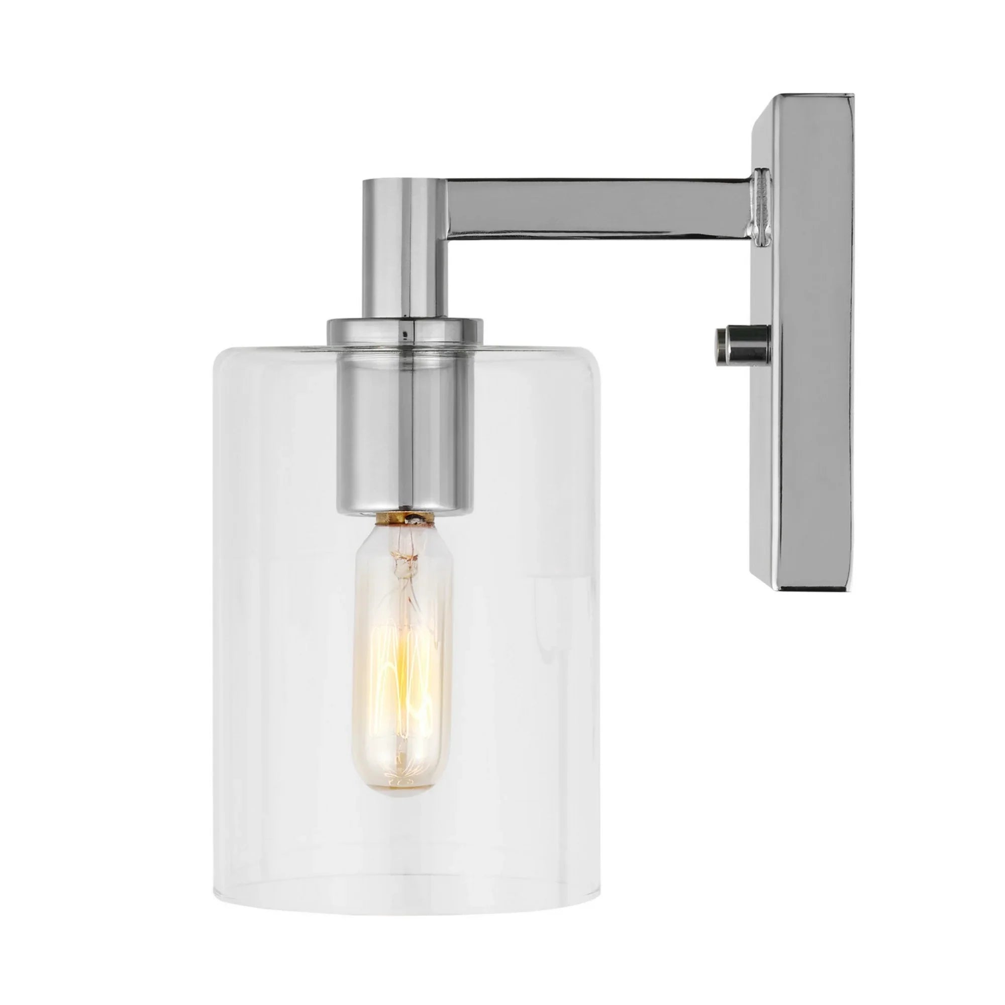 Fullton 8" Bath Sconce, Chrome Finish - Bees Lighting