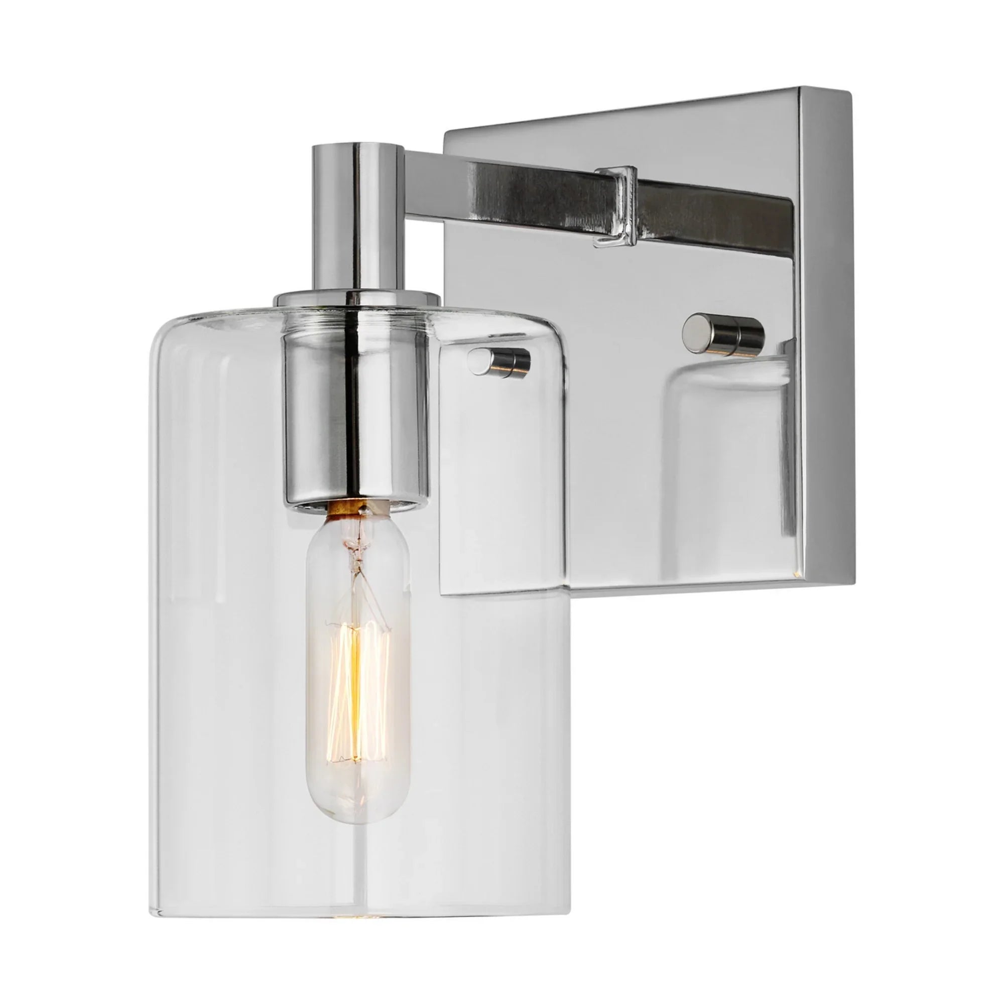 Fullton 8" Bath Sconce, Chrome Finish - Bees Lighting