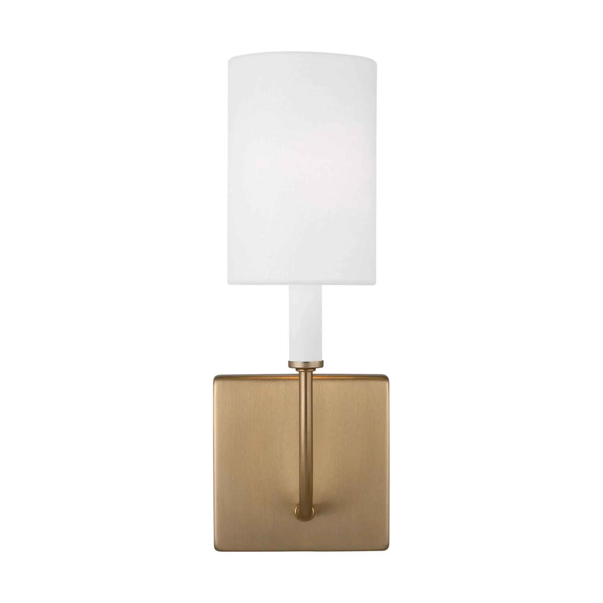 Greenwich 14" Wall Sconce, Satin Brass Finish - Bees Lighting