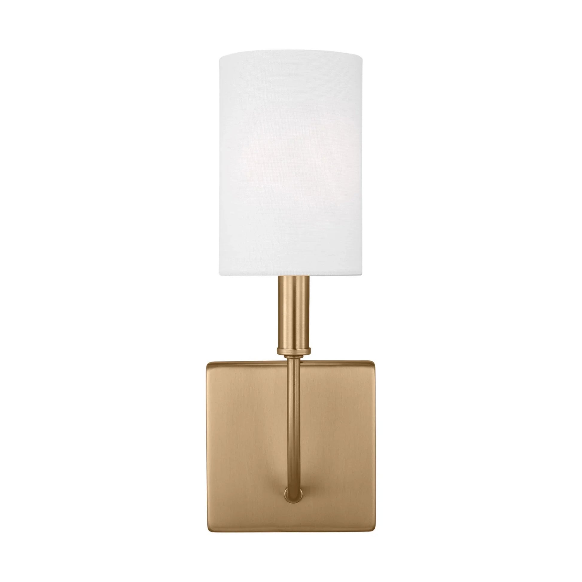 Greenwich 14" LED Wall Sconce, Satin Brass Finish - Bees Lighting