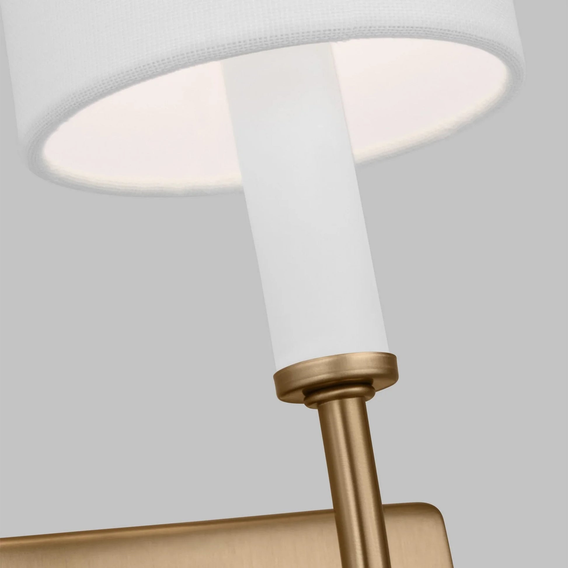 Greenwich 14" LED Wall Sconce, Satin Brass Finish - Bees Lighting