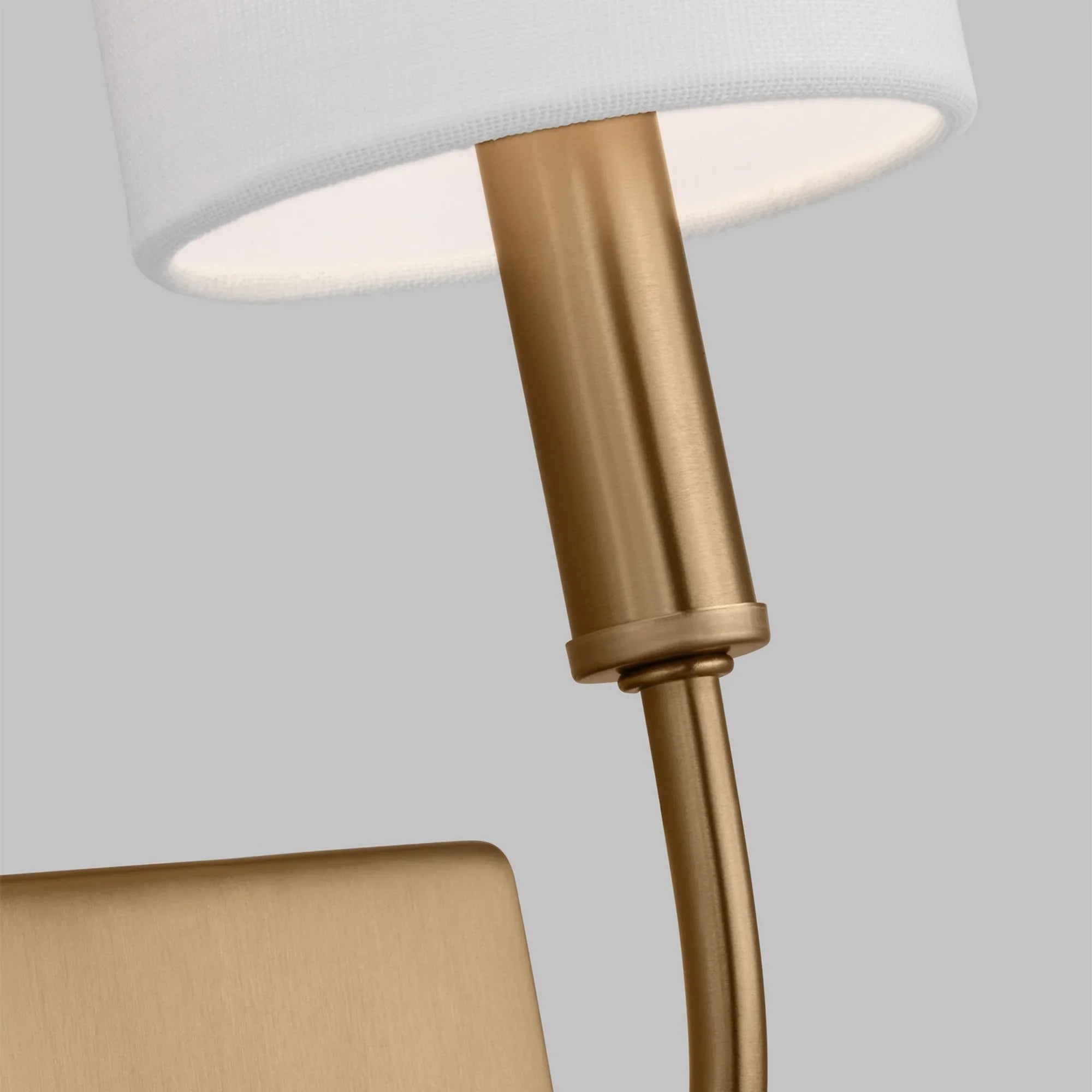 Greenwich 14" LED Wall Sconce, Satin Brass Finish - Bees Lighting