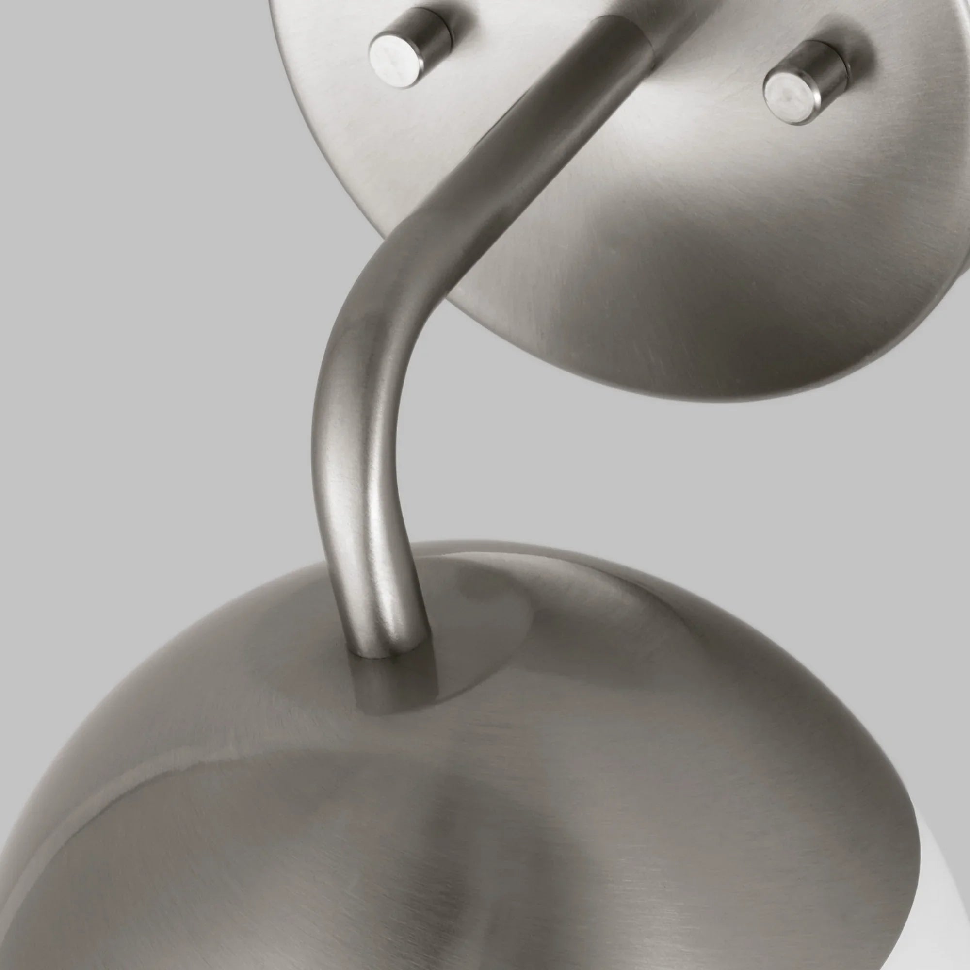 Alvin 10" Bathroom Sconce, Brushed Nickel Finish - Bees Lighting