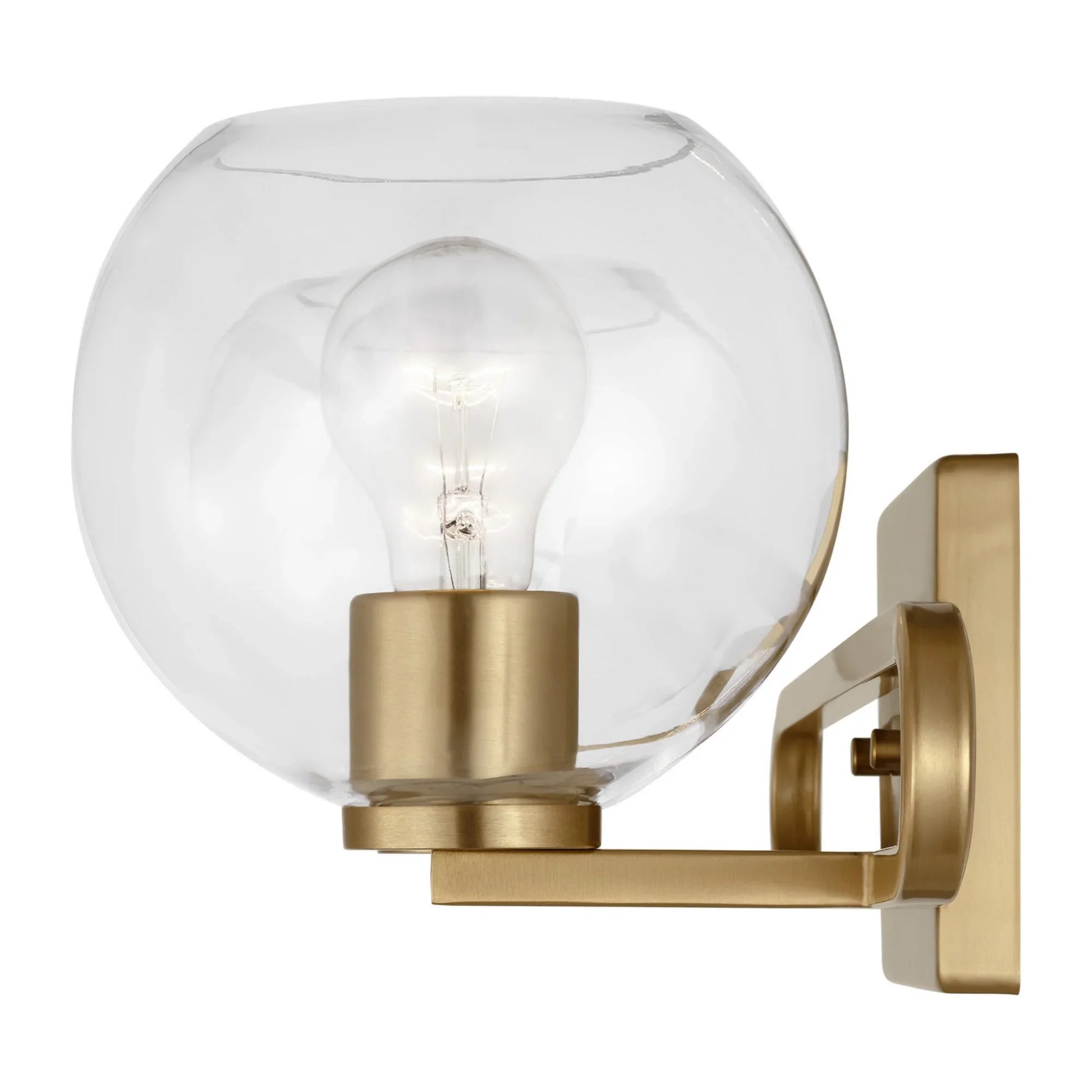 Codyn 20" 2-Light Bathroom Vanity, Satin Brass Finish - Bees Lighting