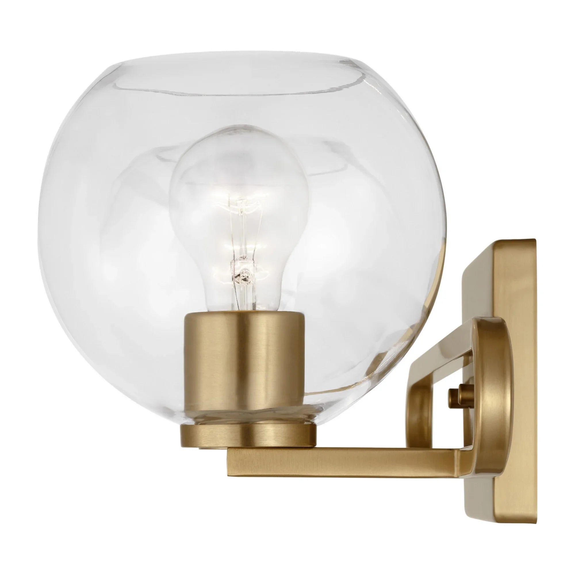 Codyn 20" 2-Light Bathroom Vanity, Satin Brass Finish - Bees Lighting