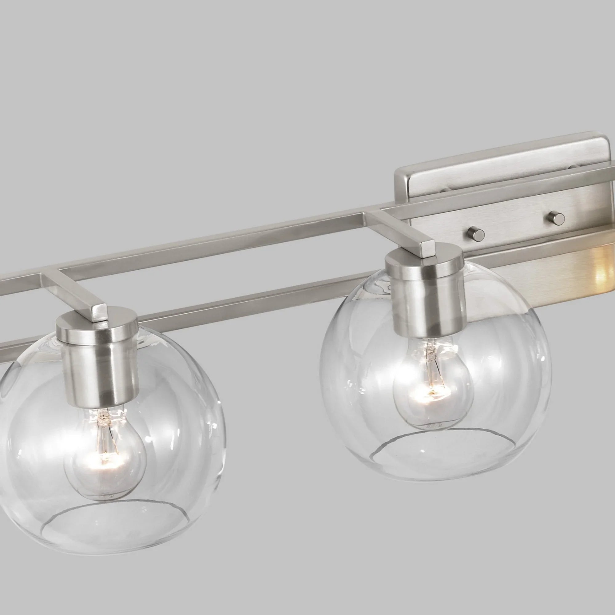 Codyn 40" 4-Light Bathroom Vanity, Brushed Nickel Finish - Bees Lighting