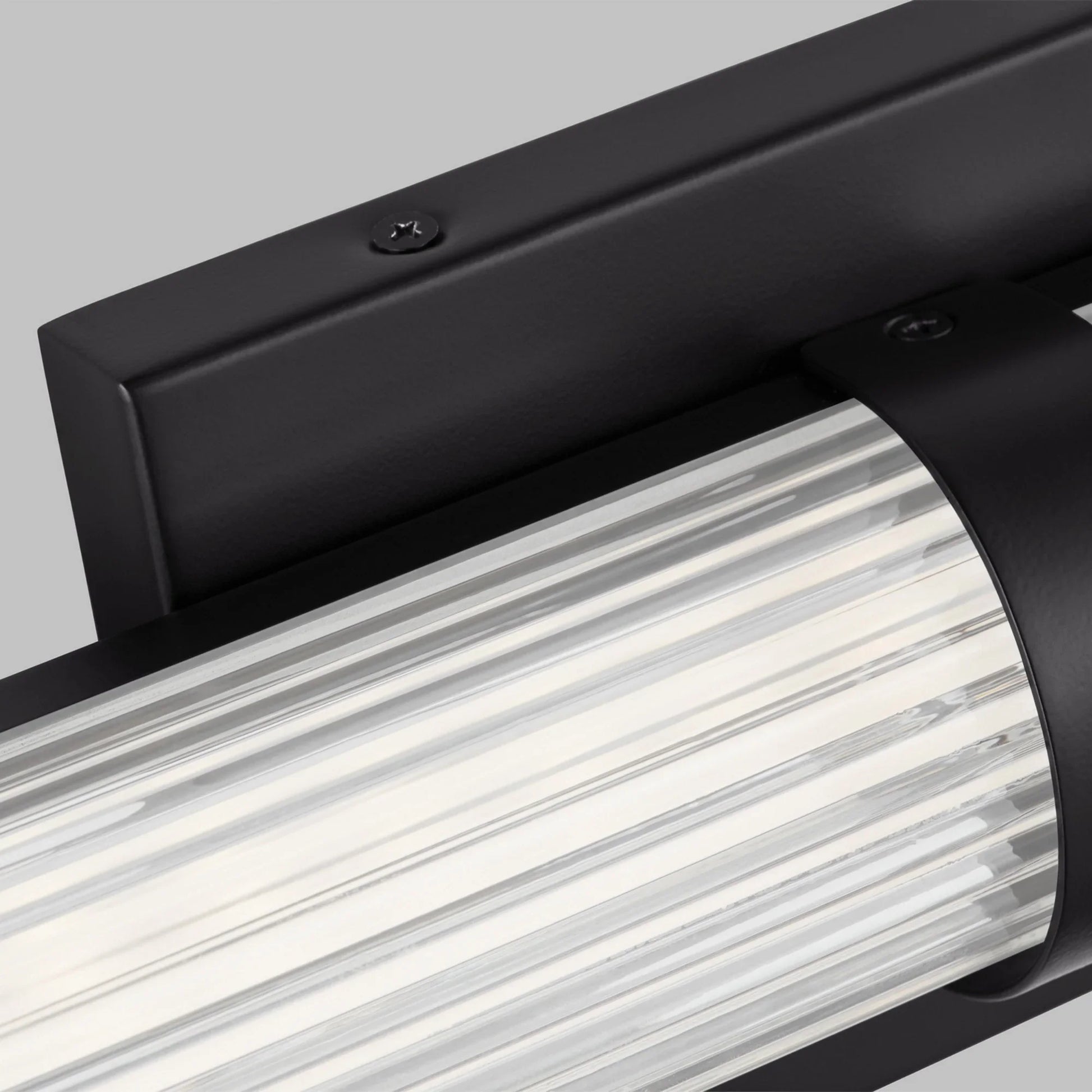 Syden 19" Small LED Wall/Bath Light, Midnight Black Finish - Bees Lighting