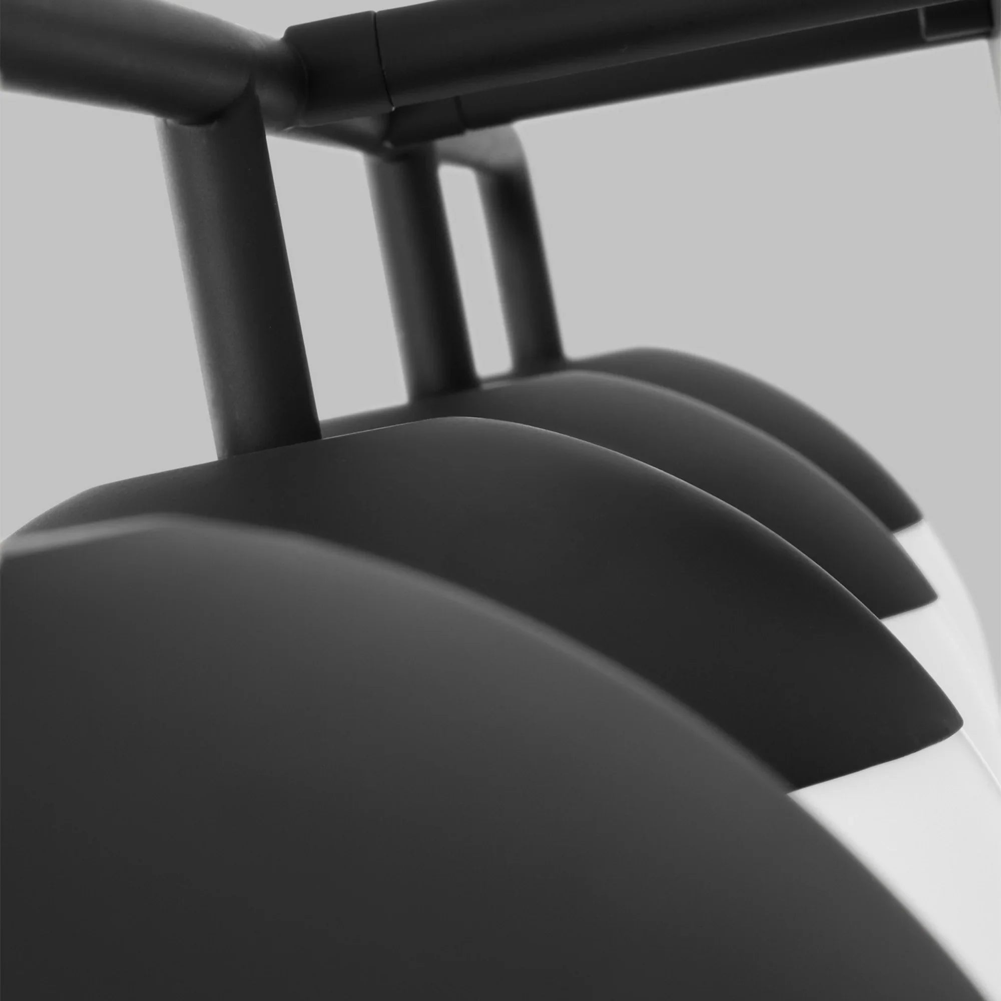 Alvin 33" 4-Light Bathroom Vanity, Midnight Black Finish - Bees Lighting