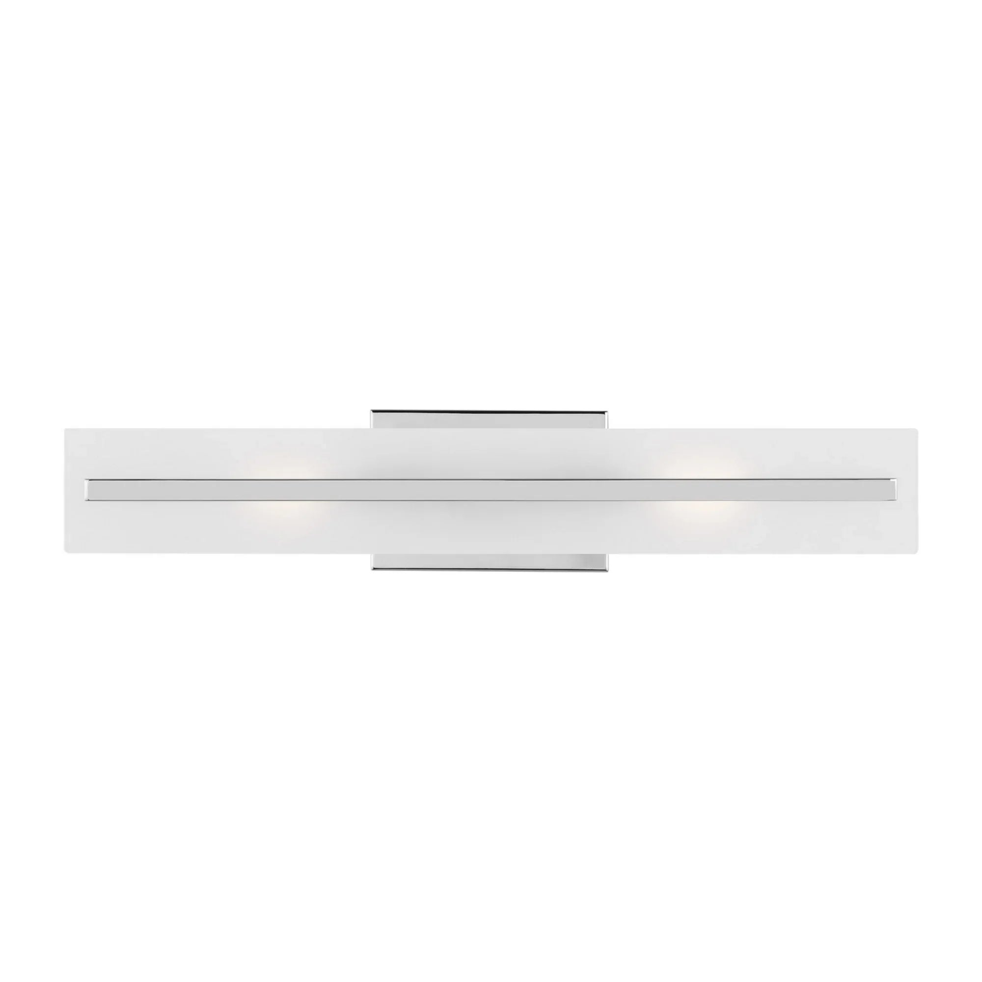 Dex 24" Medium 2-Light LED Bathroom Vanity, Chrome Finish - Bees Lighting