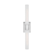 Keaton 30" Large 2-Light Bathroom Vanity, Chrome Finish - Bees Lighting