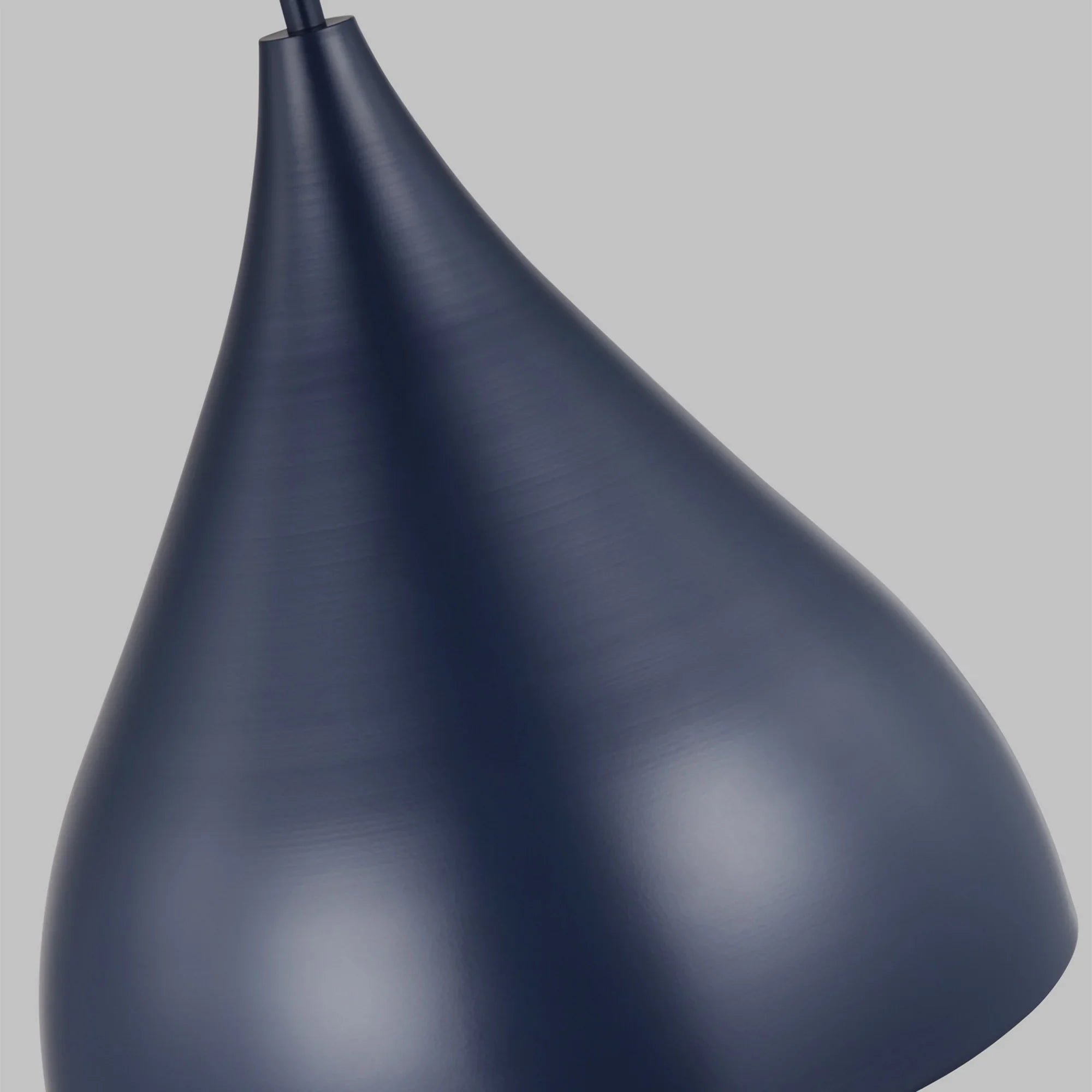 Oden 14" LED Medium Pendant, Navy Finish - Bees Lighting