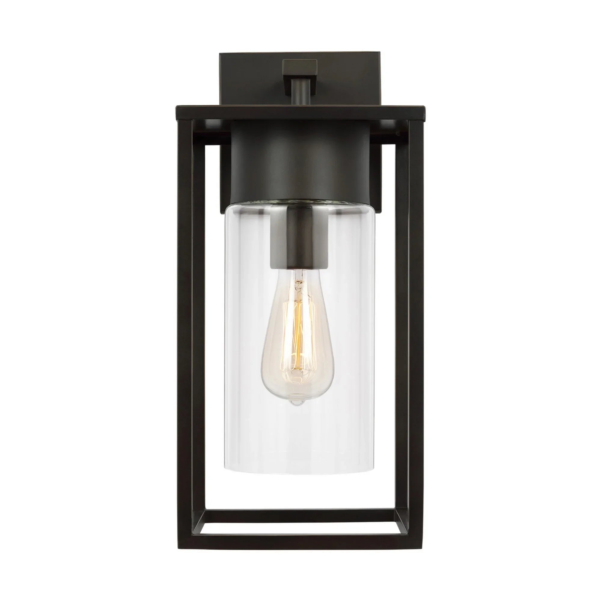 Vado 17" Large Outdoor Wall Lantern, Antique Bronze Finish - Bees Lighting
