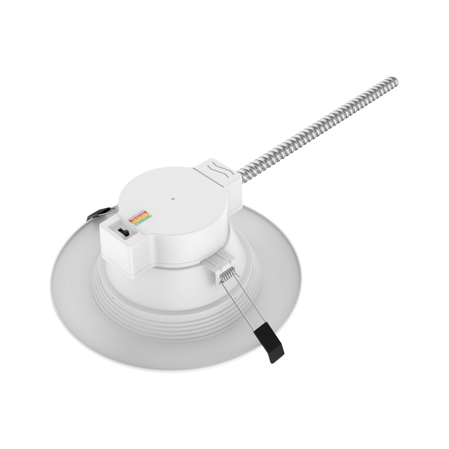 8" Commercial LED Downlight, 22W, 2200 Lm, 5-CCT, Baffle Trim, 120-277V
