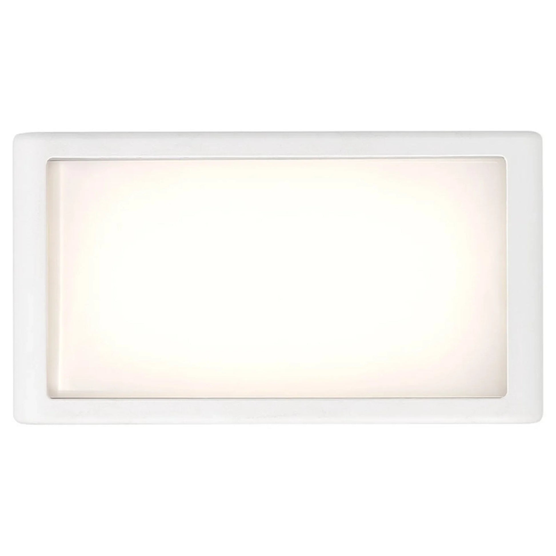 Malibu 9" LED Outdoor Wall Sconce, White Finish - Bees Lighting