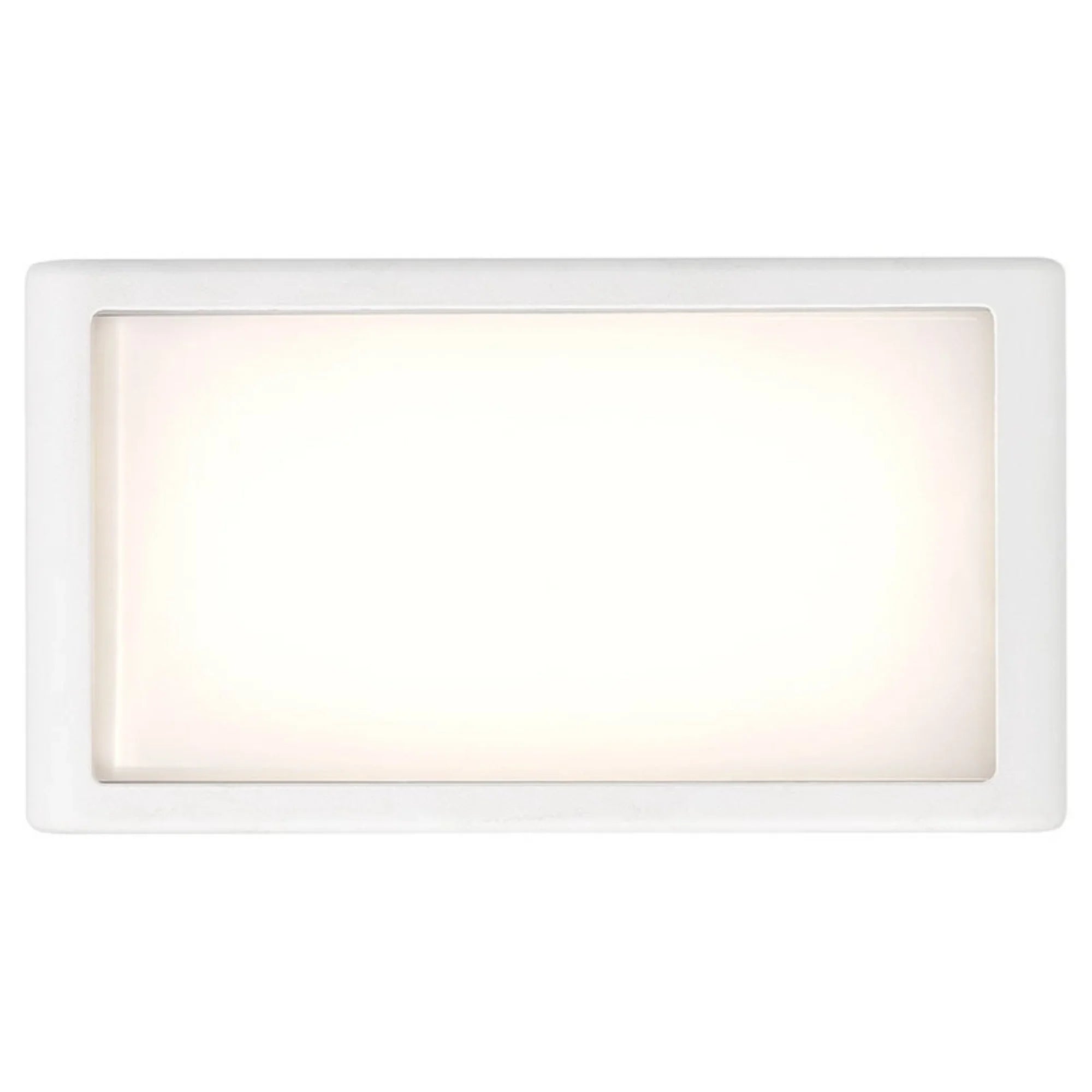 Malibu 9" LED Outdoor Wall Sconce, White Finish - Bees Lighting