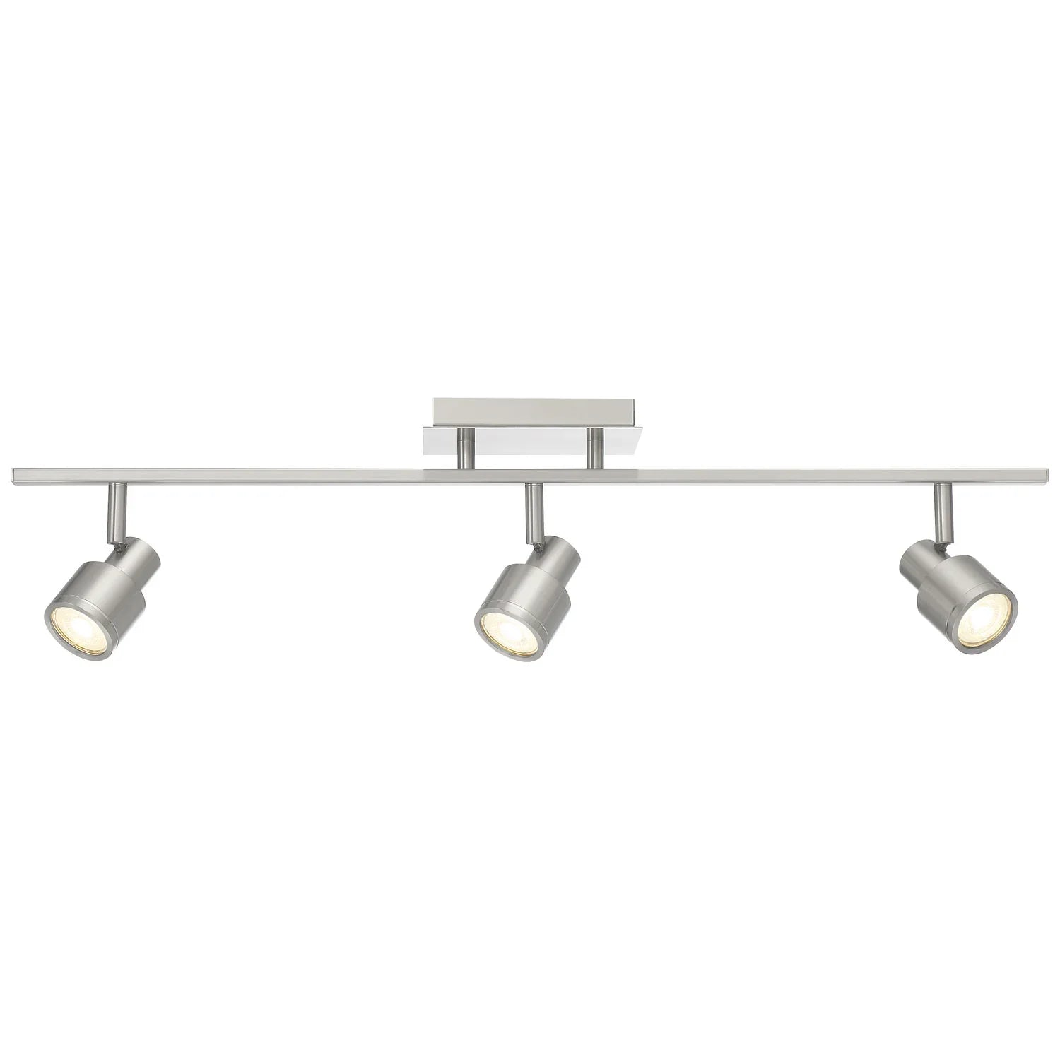 Lincoln 28" Adjustable LED Track Rail, Brushed Steel Finish - Bees Lighting