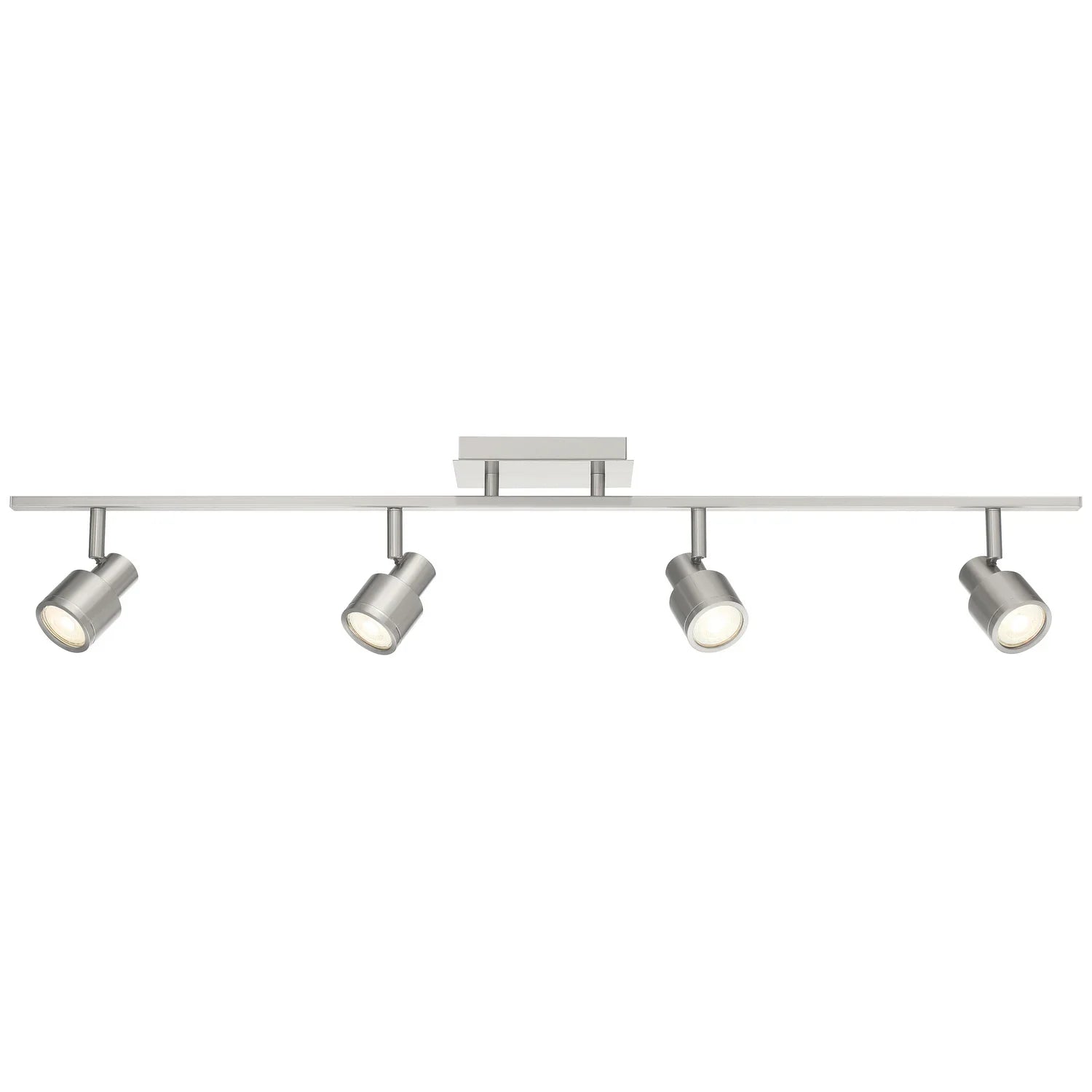 Lincoln 35" Adjustable LED Track Rail, Brushed Steel Finish - Bees Lighting