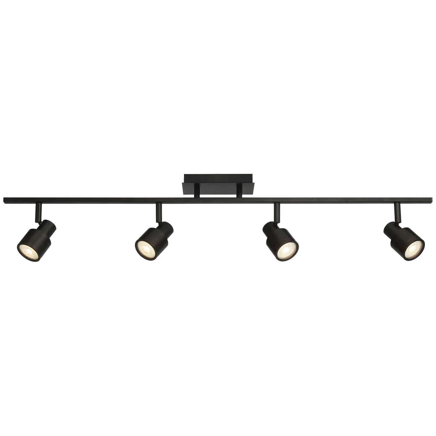 Lincoln 35" Adjustable LED Track Rail, Matte Black Finish - Bees Lighting